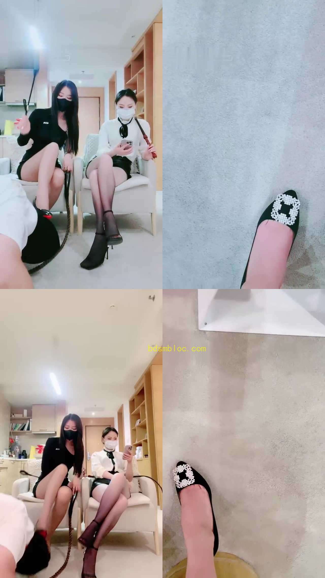 【茹雪】双S-美甲店素人调-洗脚水圣水泡面【双视角版】
