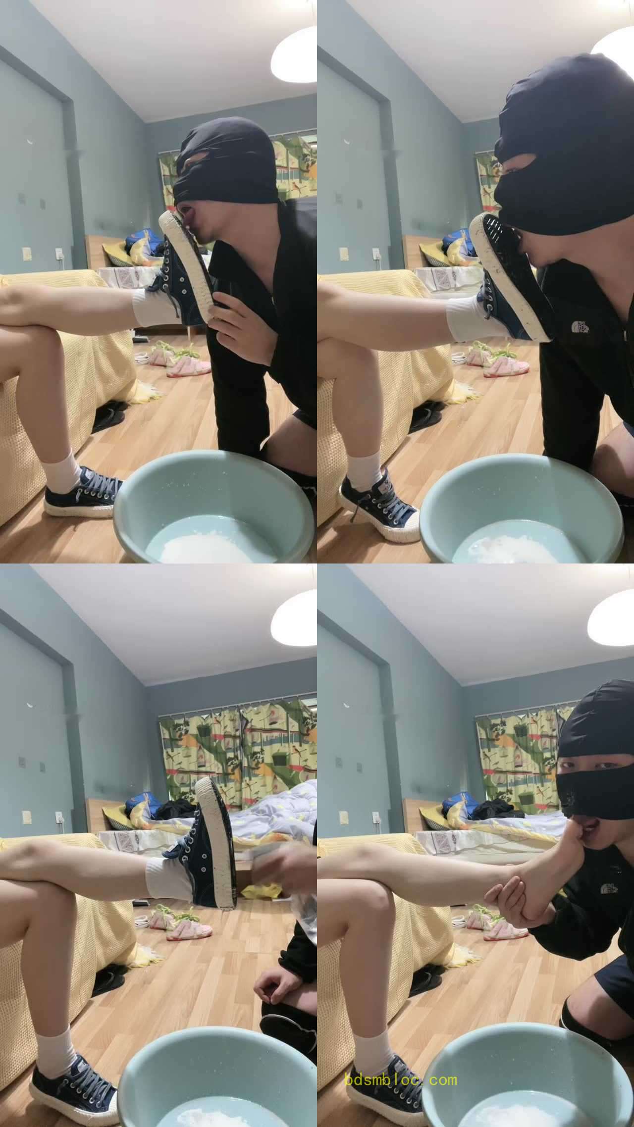 【黑泽兮】主人的脏鞋底和白袜是奶香的