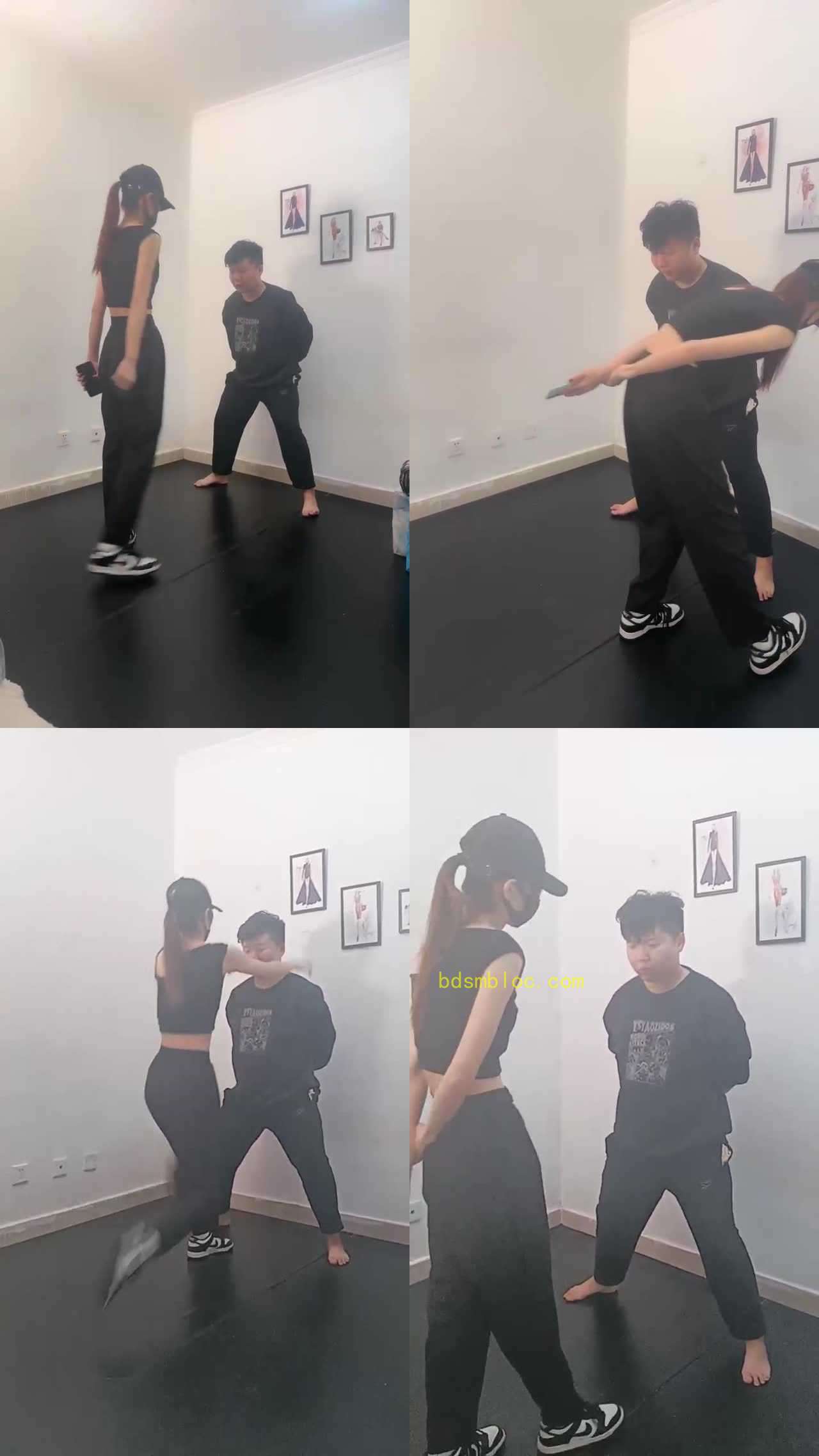 【美娜格格】格斗女教练重度提档/暴打【双视角版】