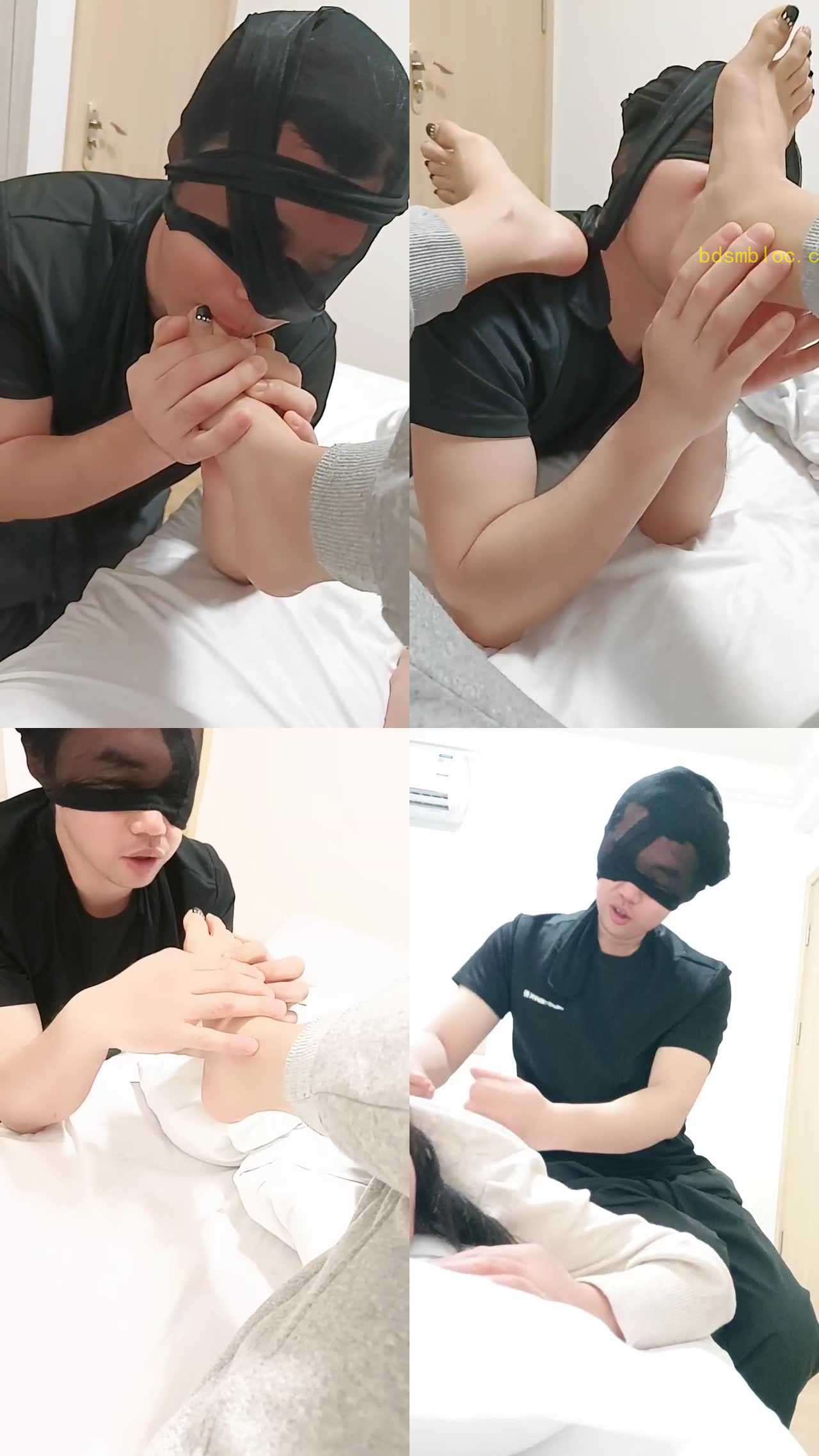 【卡罗琳】沉浸式裸足恋足狂舔