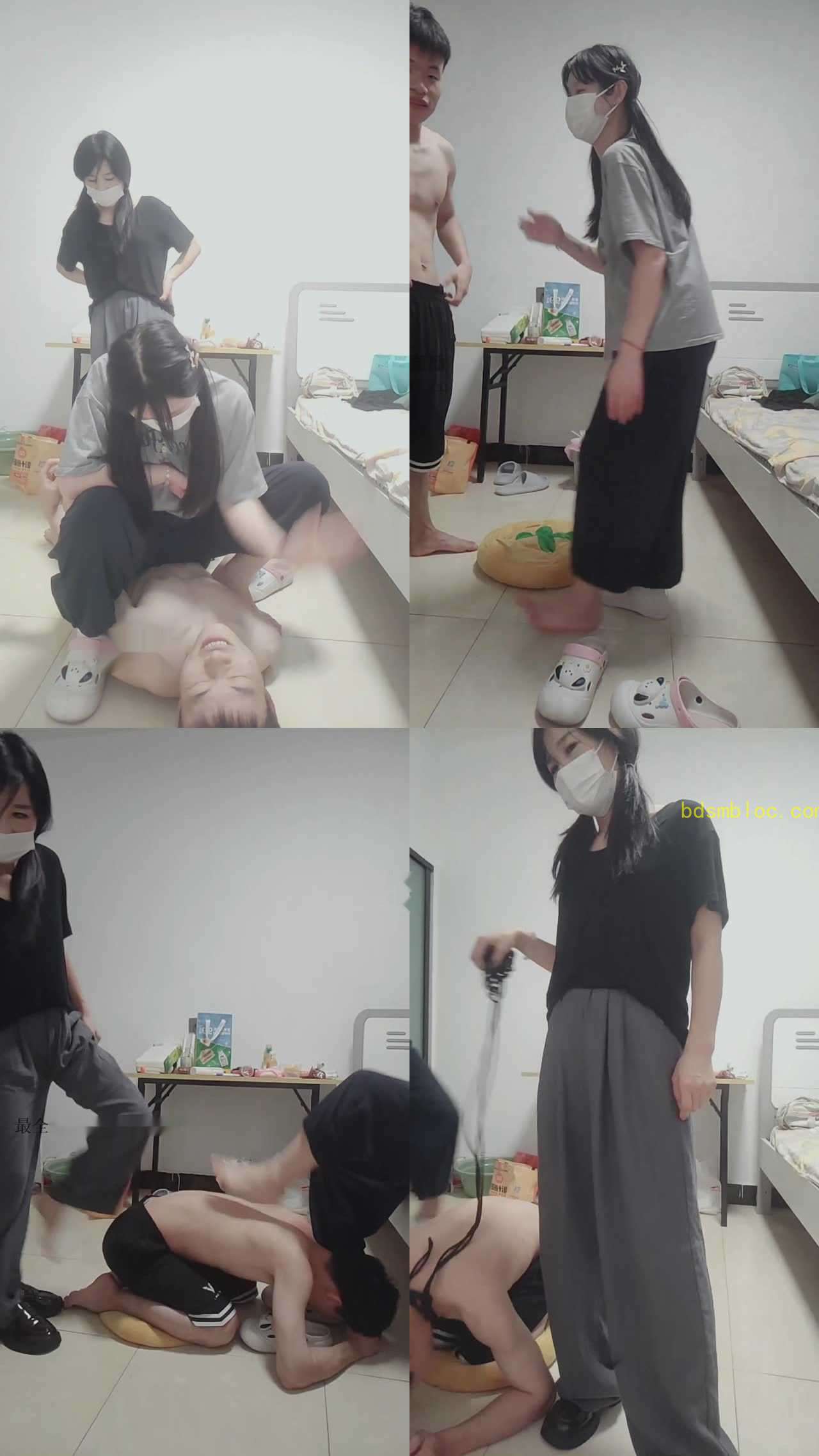 【彩虹大人s】清纯女大调教骚狗飞