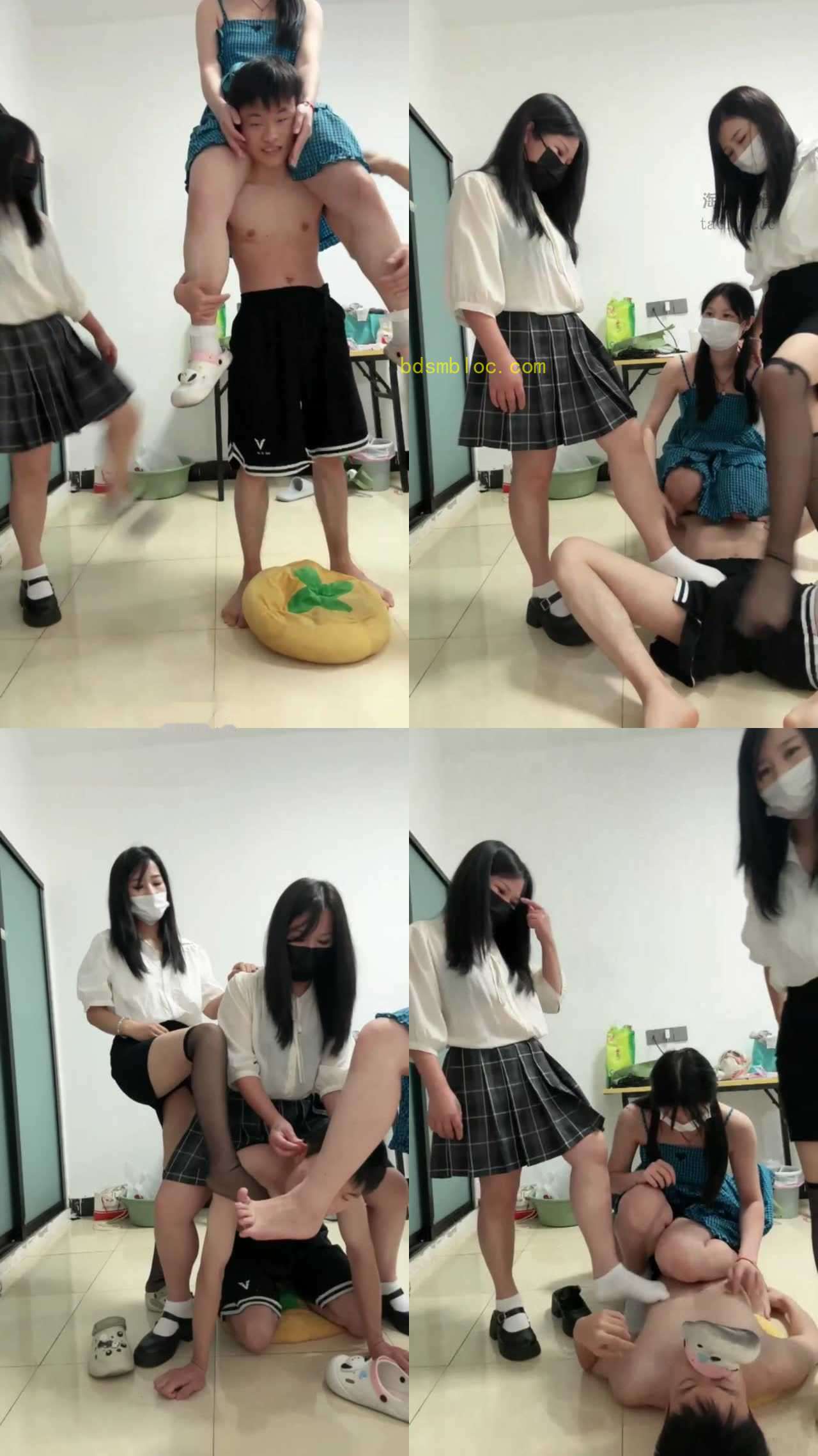 【彩虹大人s】二调双s带素人调教贱狗