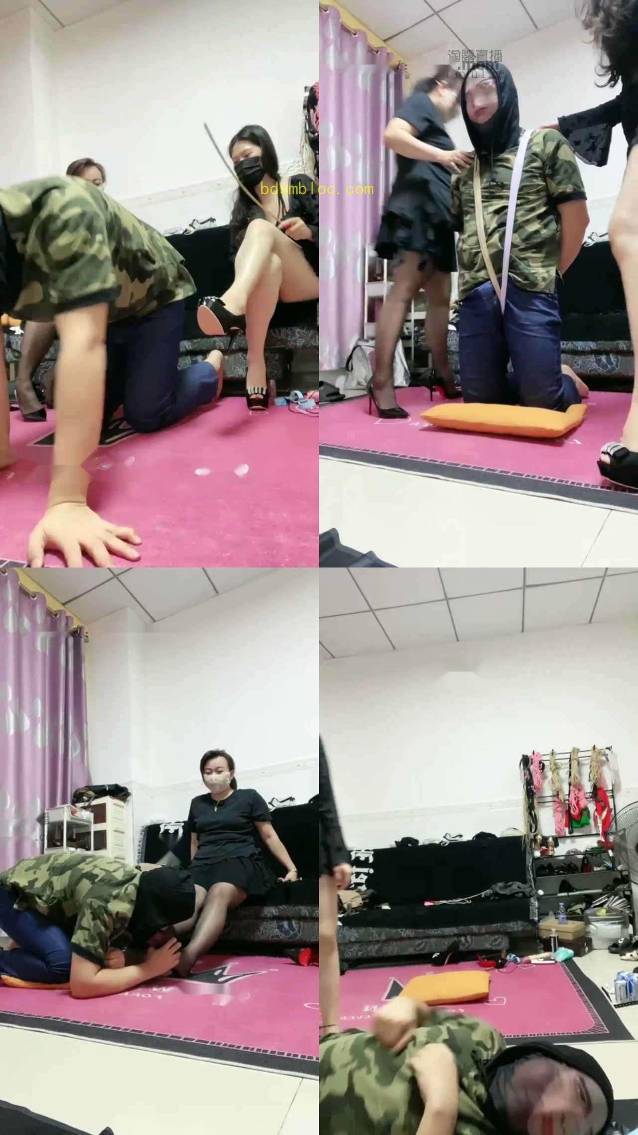 【东莞妖魔BBW】骚狗口渴了