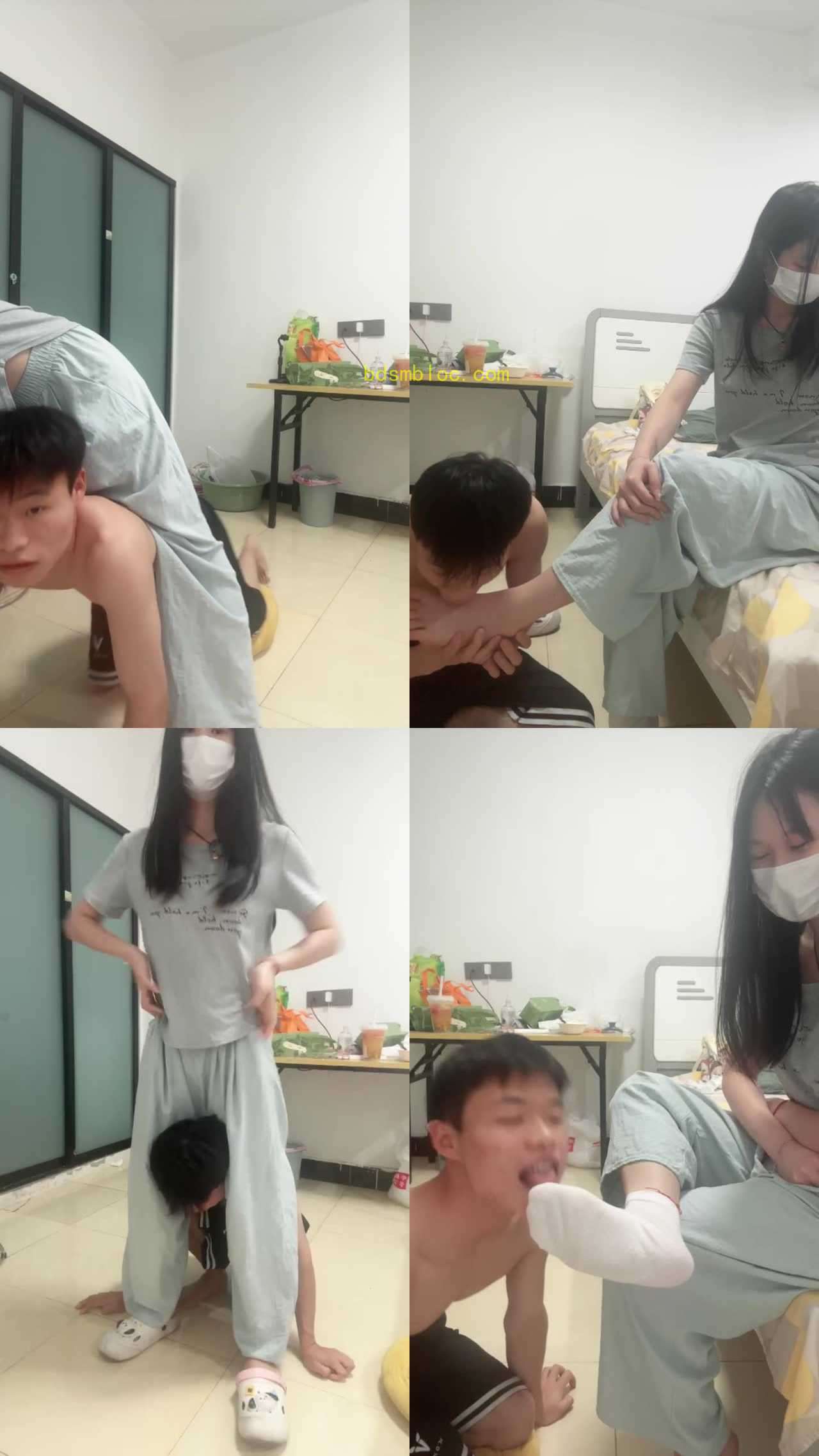【彩虹大人s】调教学弟不当人侮辱