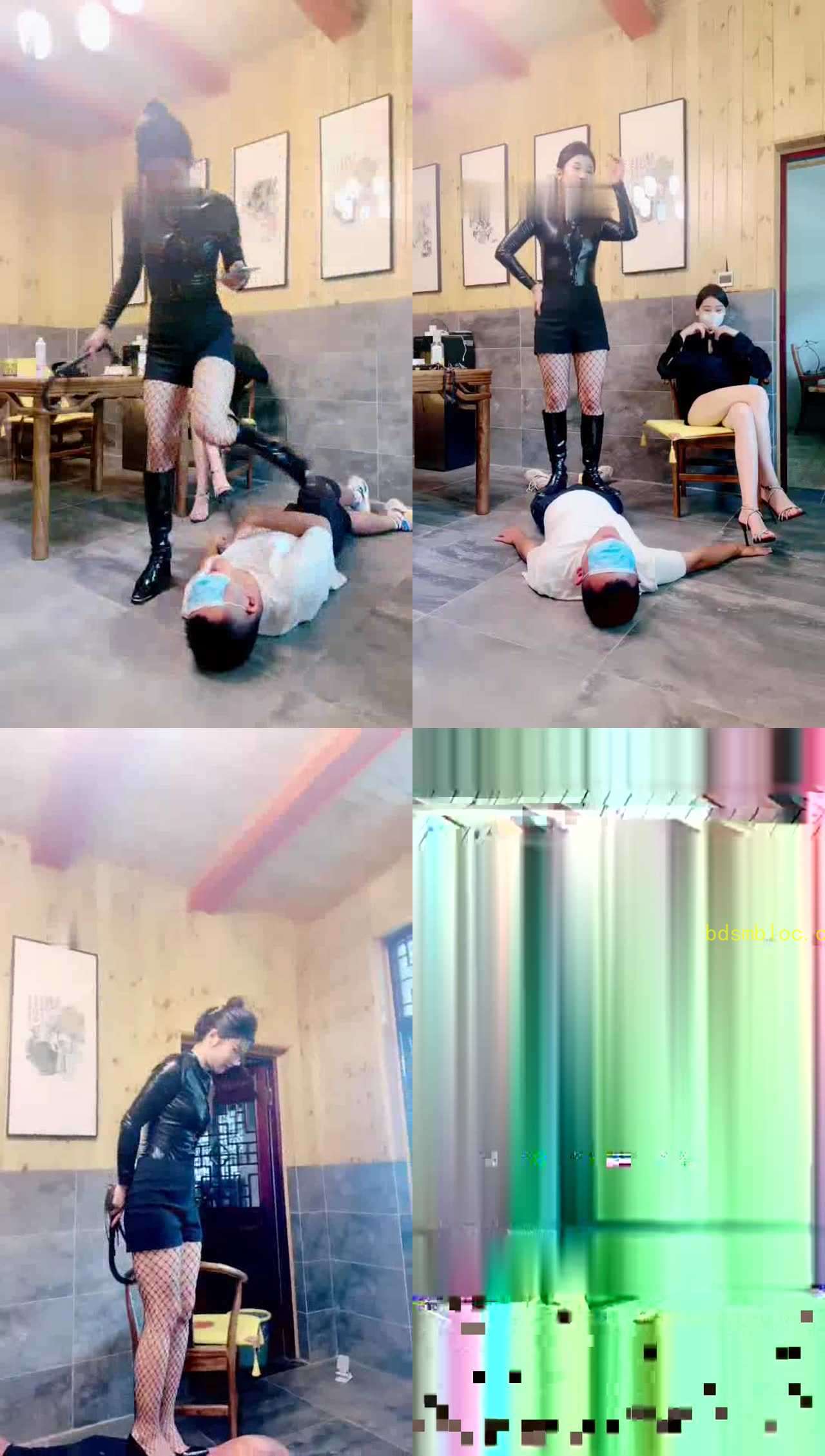 【沅芷大人】双S重度踩踏虐/高跟扎胳膊碾狗爪【双视角完整版】