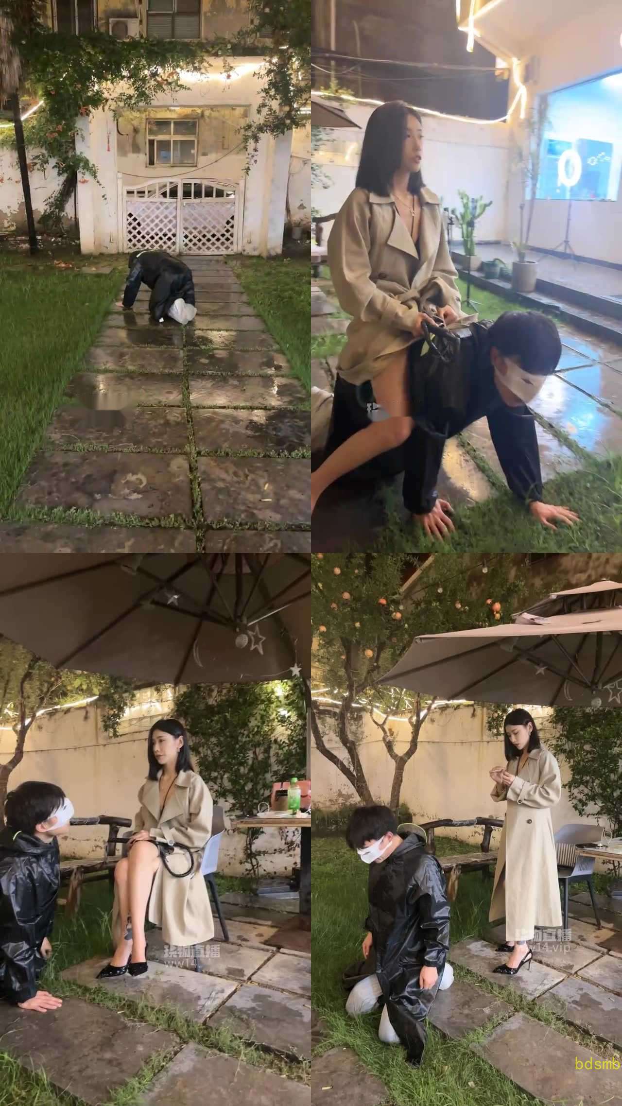 【苏御大人】户外溜玩鞭打