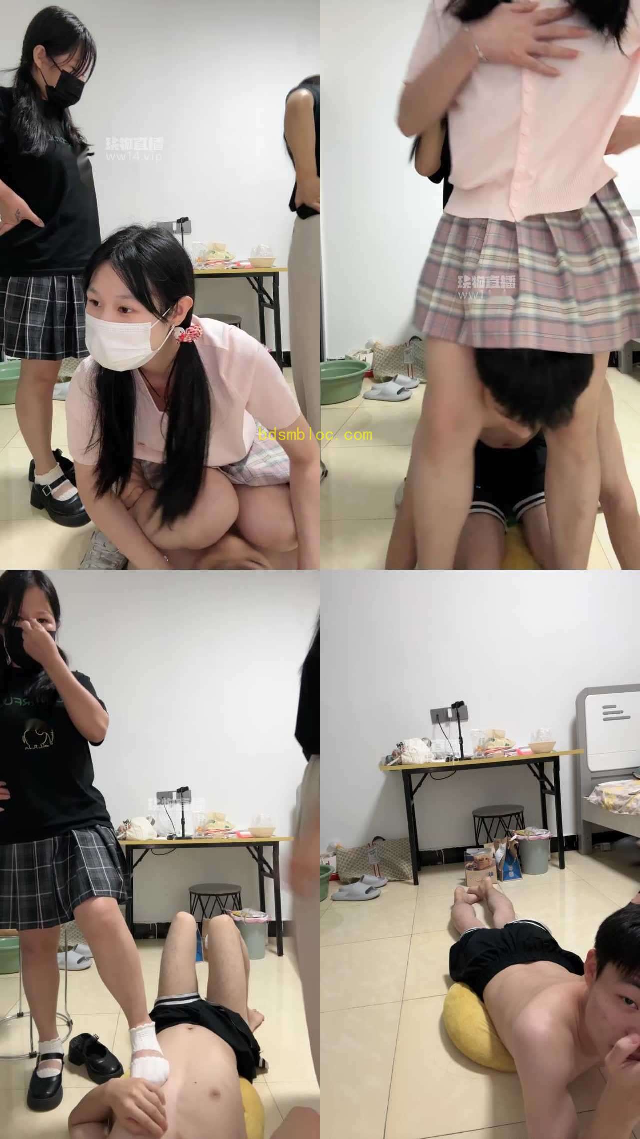 【小野大人S】彩虹大人S，小野大人S，苏曼大人s，双s带素人妈妈调教轮流踢裆