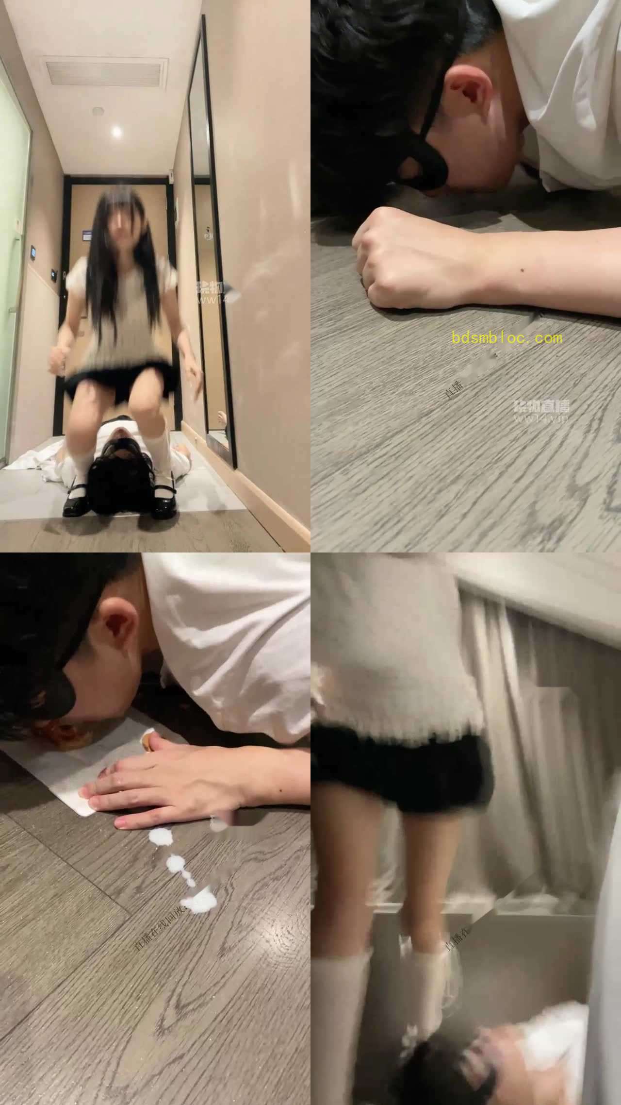 【婉纱Sama】踩食面包+圣水