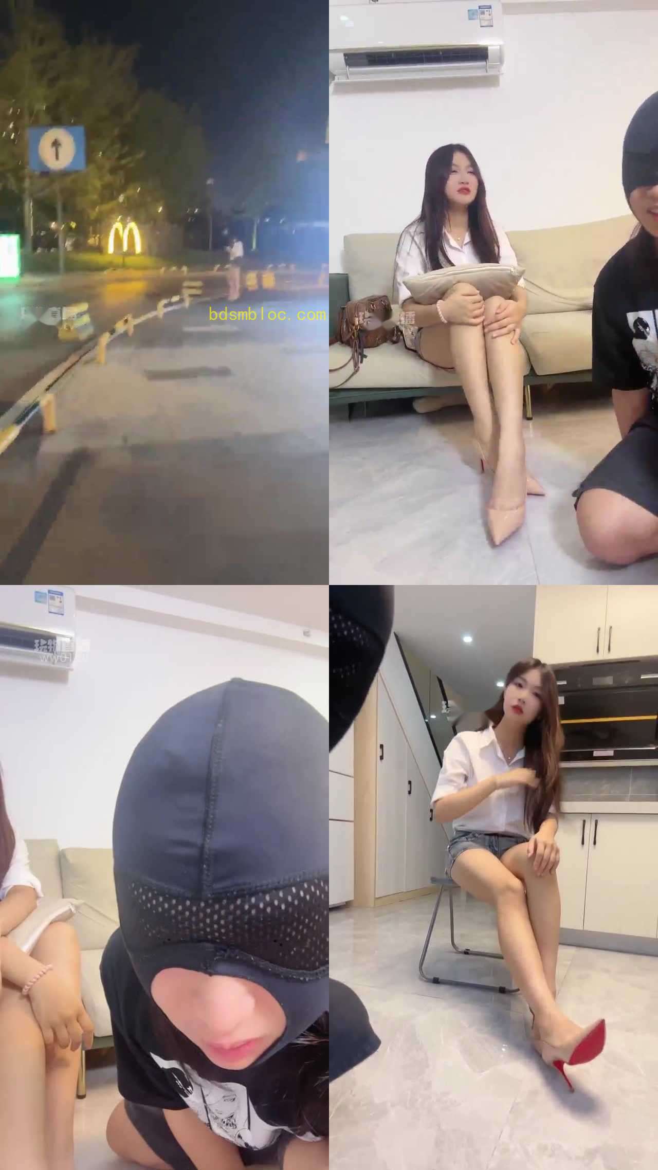 【素人挖掘机】户外开发 高跟御姐