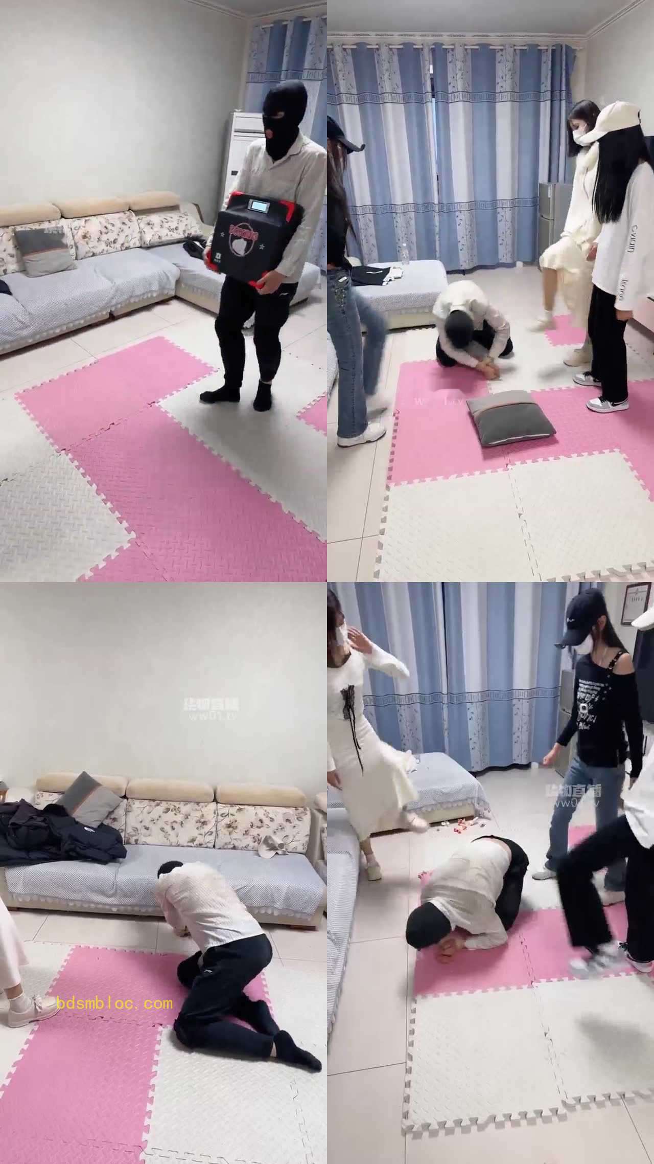 【足彩馆】捆绑群调暴力踢踹