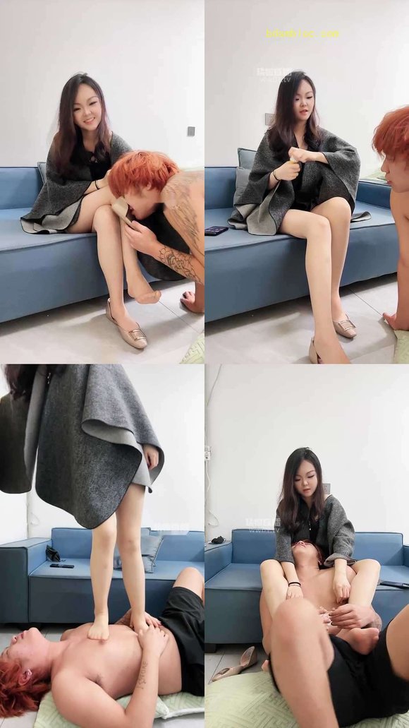 【梨悠S】肉丝调教恋足