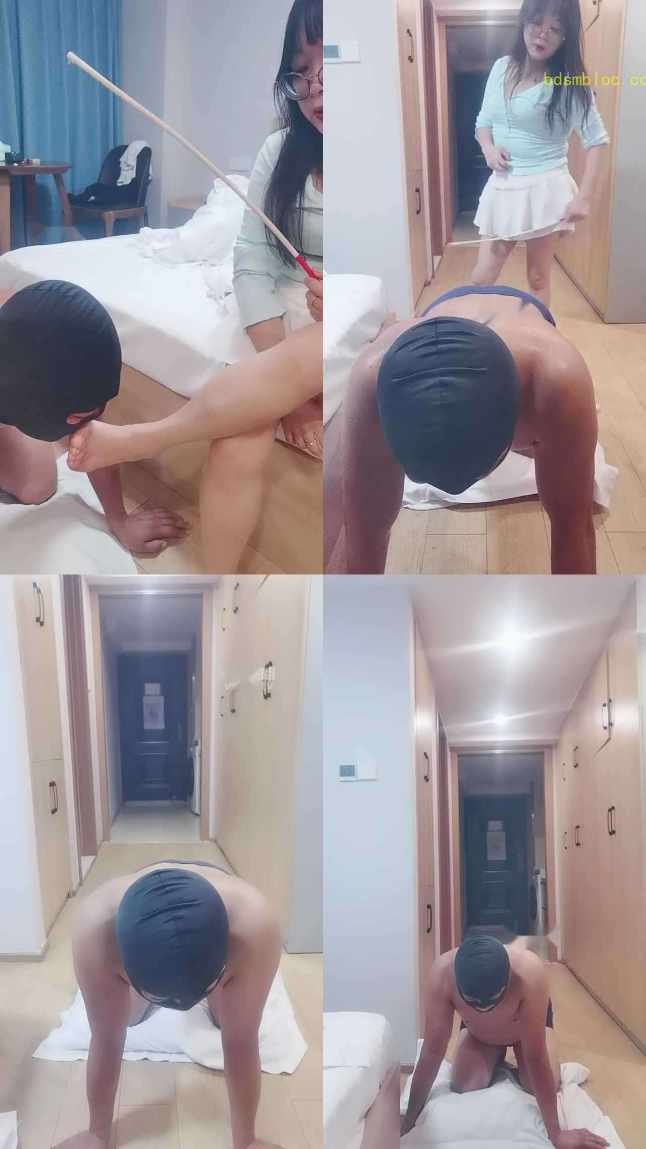 【梦梦女王】贱狗第一次上课开发菊花圣水