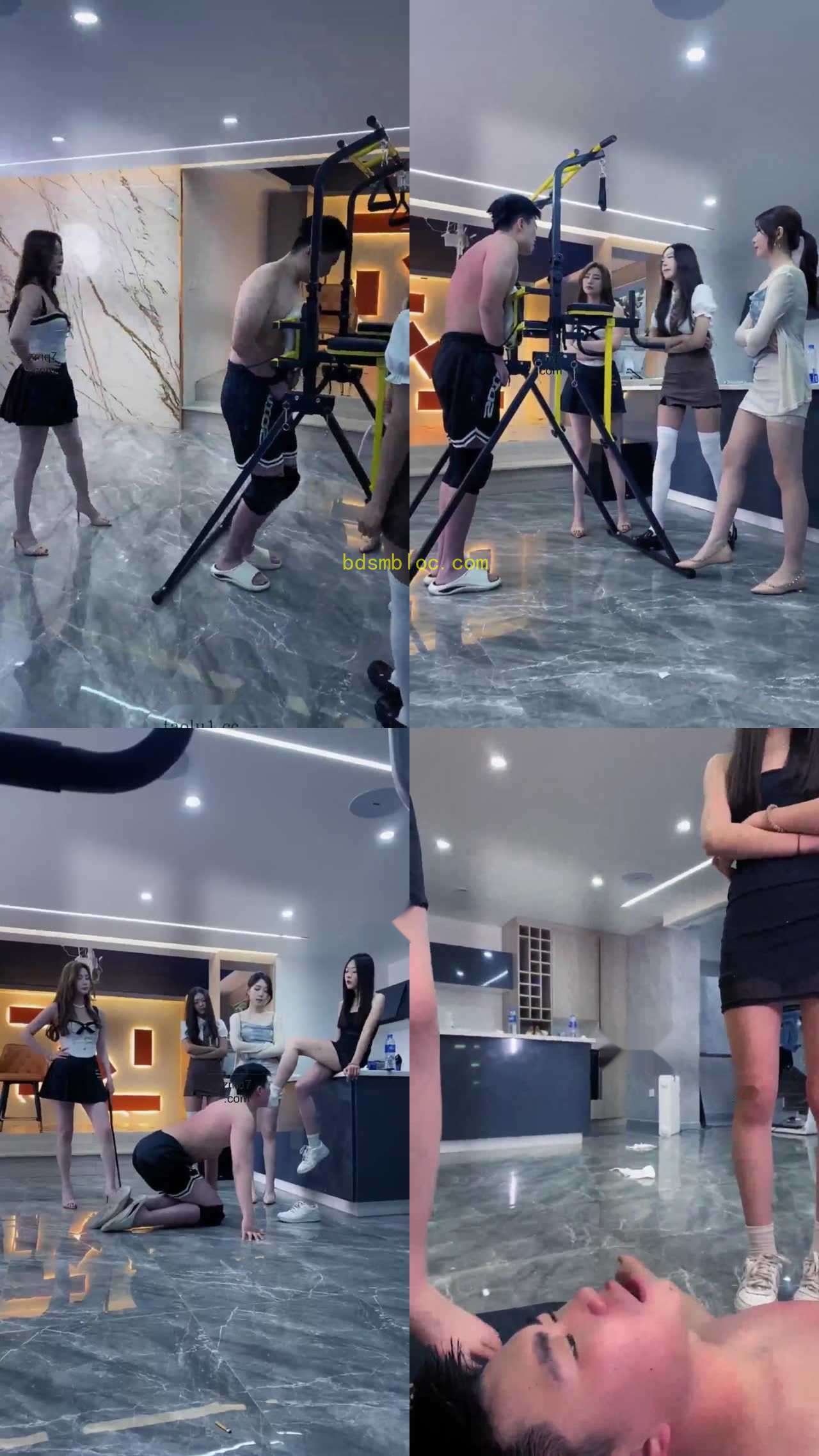 【麋鹿银儿】冰冰 众美女全力调教羞辱