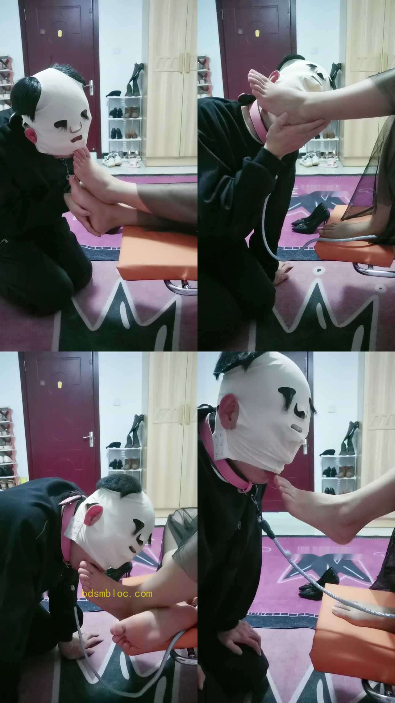 【五公主S】私奴给主人脚脚美容