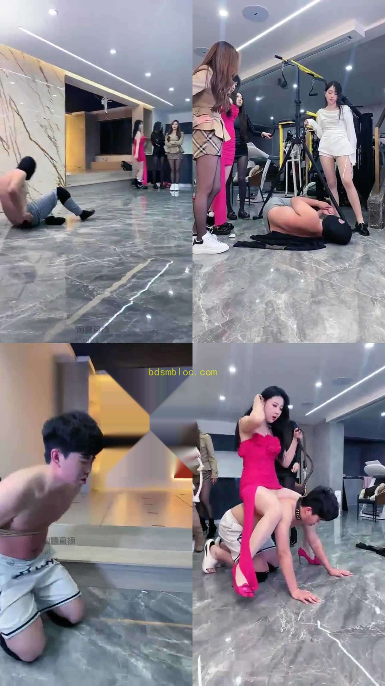 【银儿】冰冰s 四女王高空飞踹