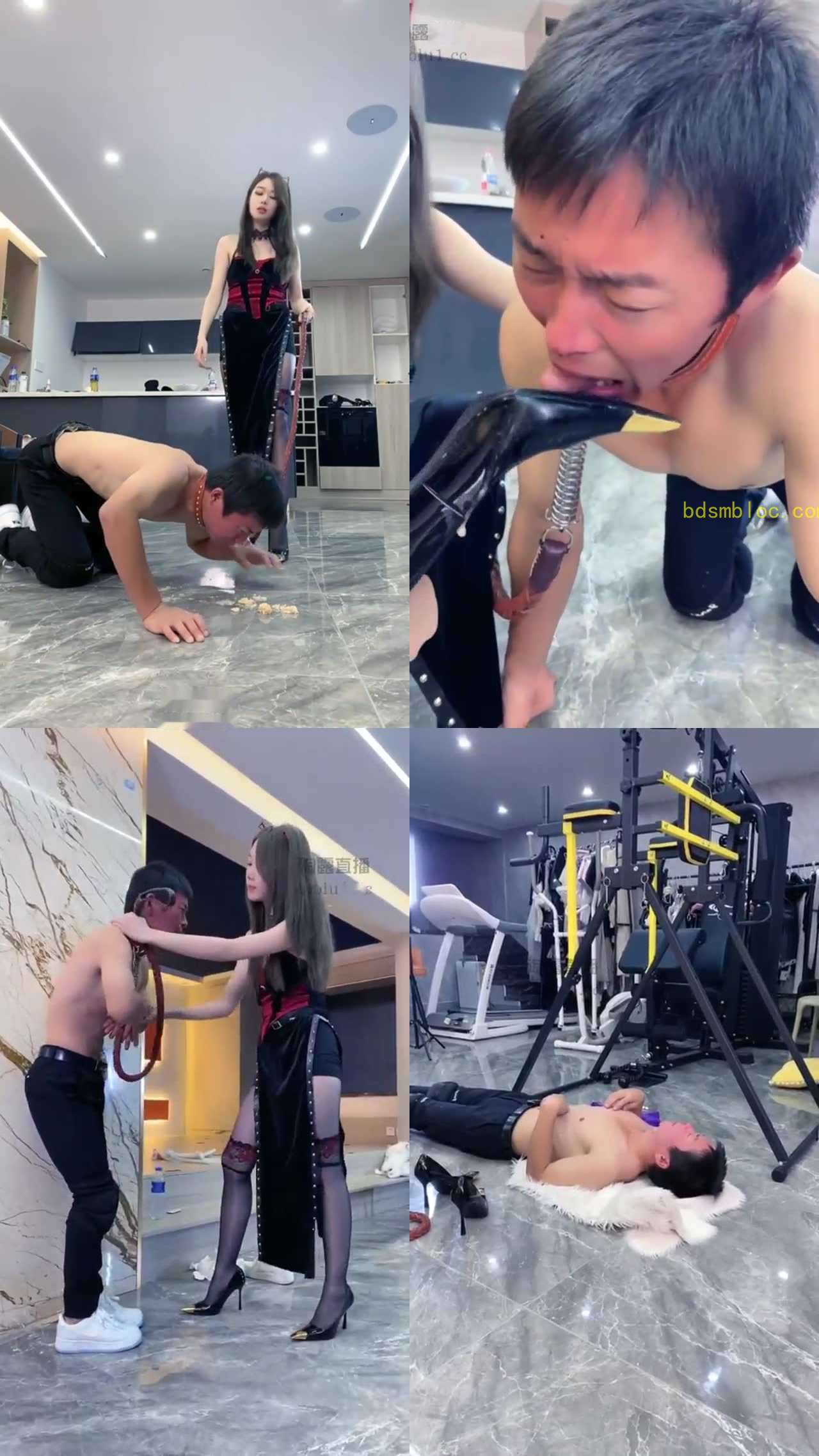 【银儿】冰冰 极限虐待1米6残狗