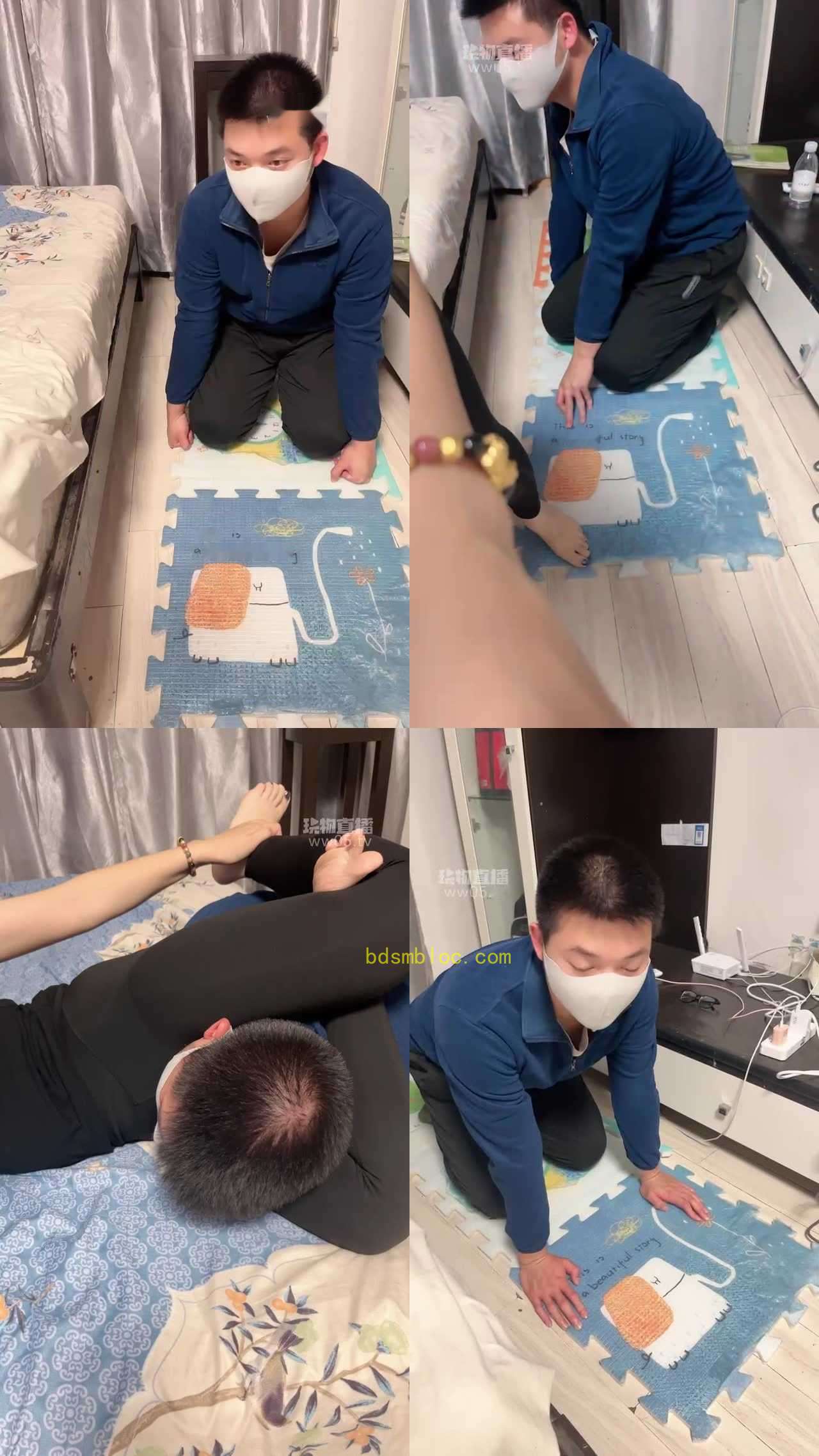 【北京微笑S】坐脸恋足腿绞