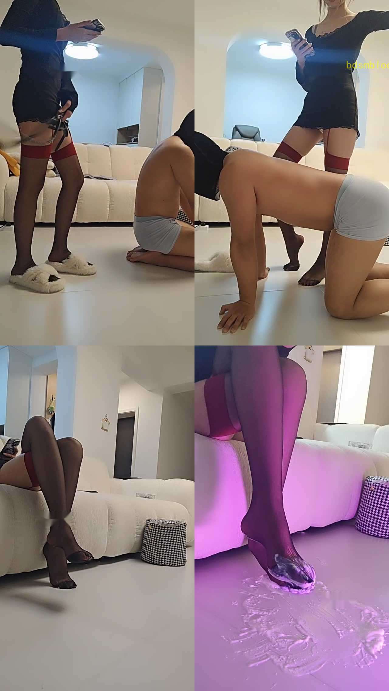 【冷涵S】虐媚足贱狗都进来跪着看收