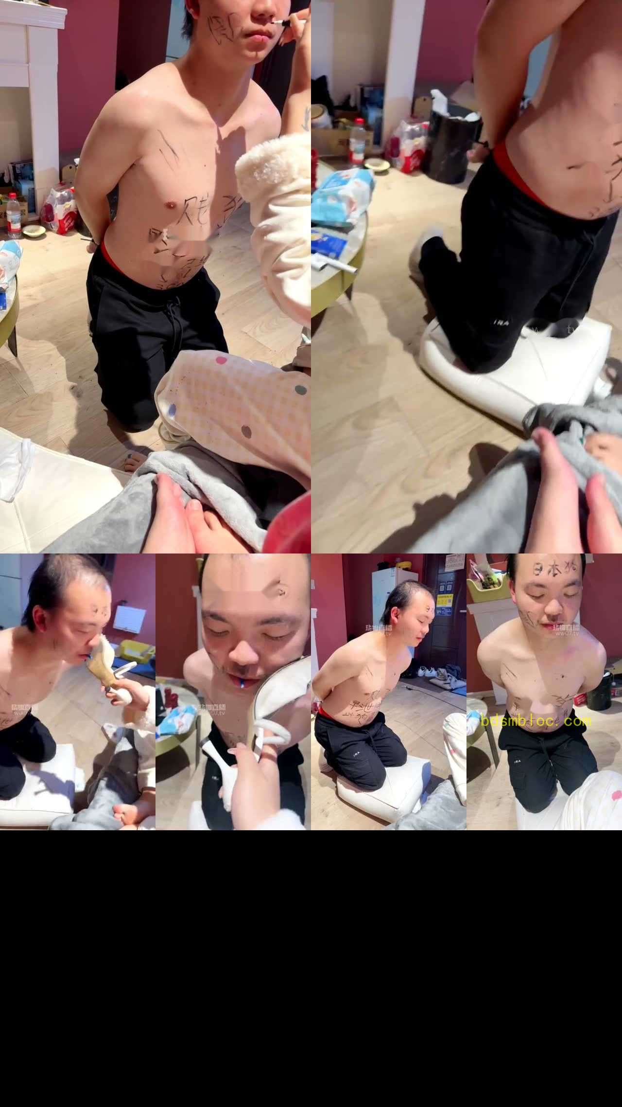 【武汉s椰子】S橙子，s椰子，耳光打死傻狗