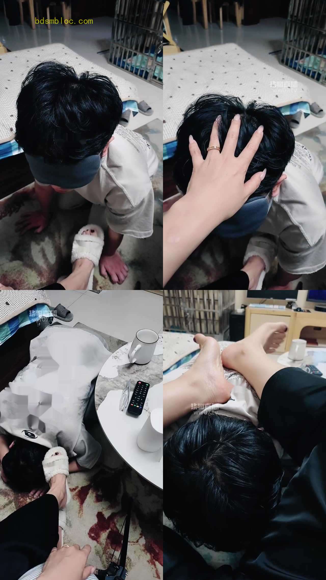 【严厉夫妻主】家奴晚间日常调教