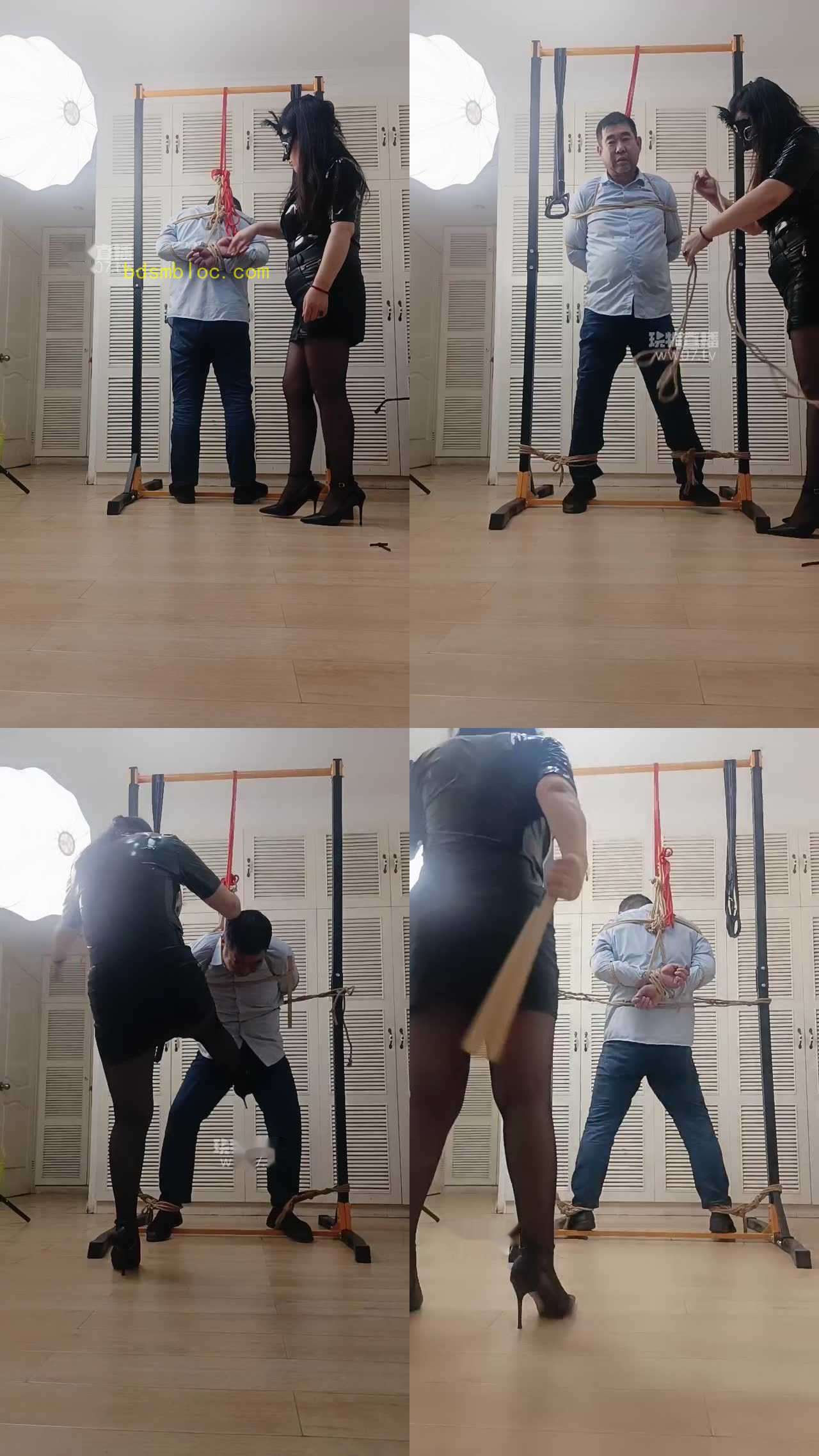 【刑狗】主人讲我踢一下就倒今天捆绑