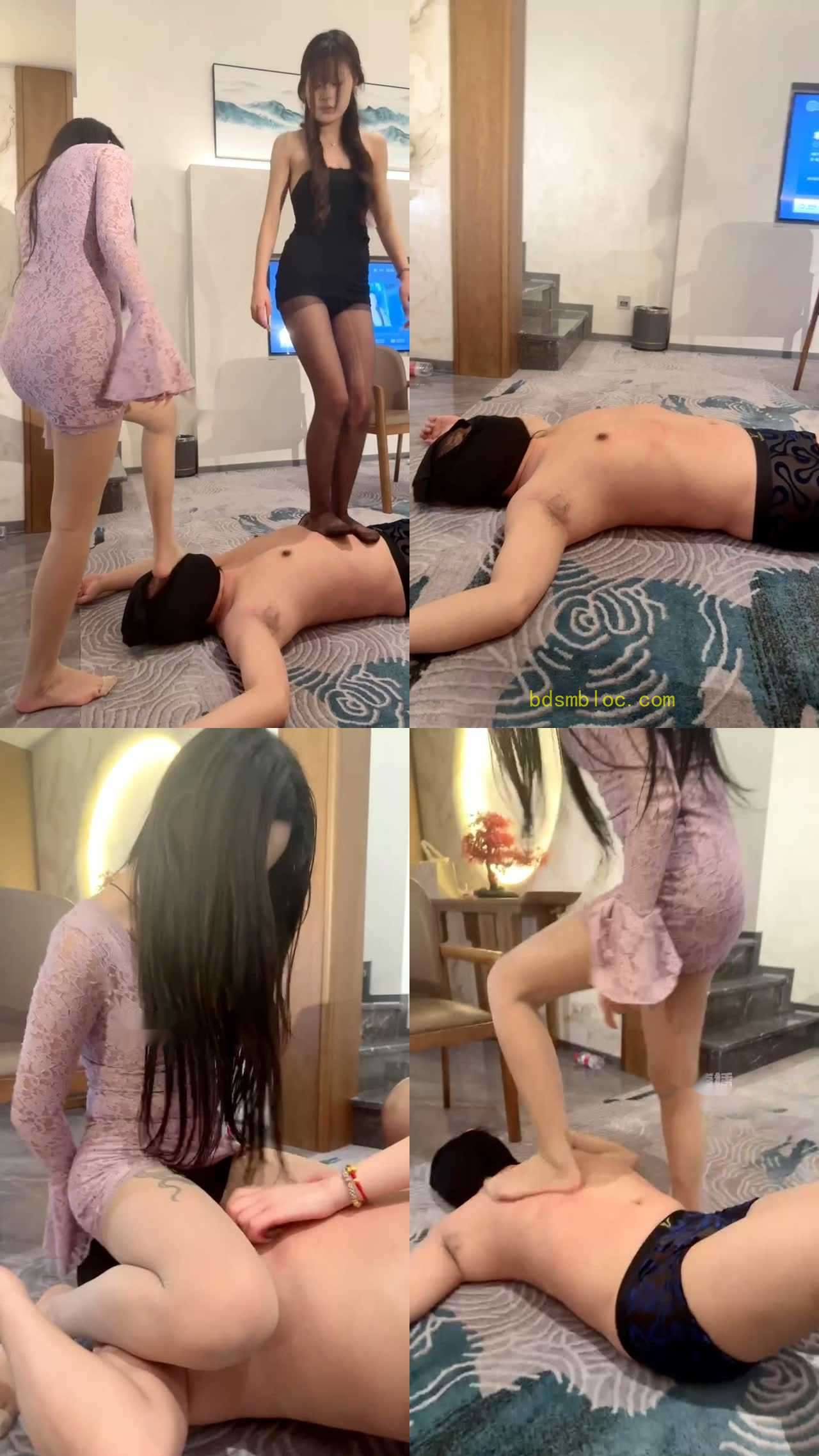 【车厘子】带女m调下贱奴强迫窒息高跟鞋