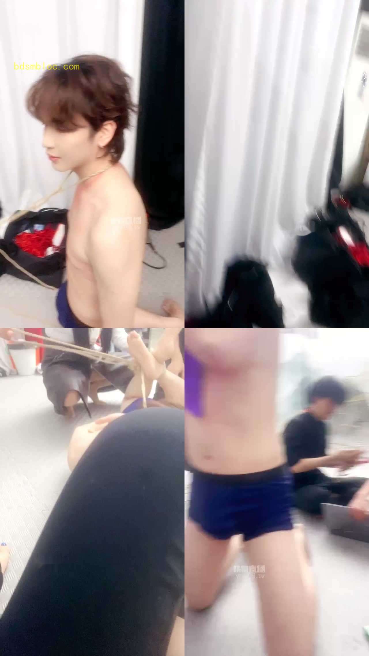 【cici大大】三个女s一个母狗男s混合调