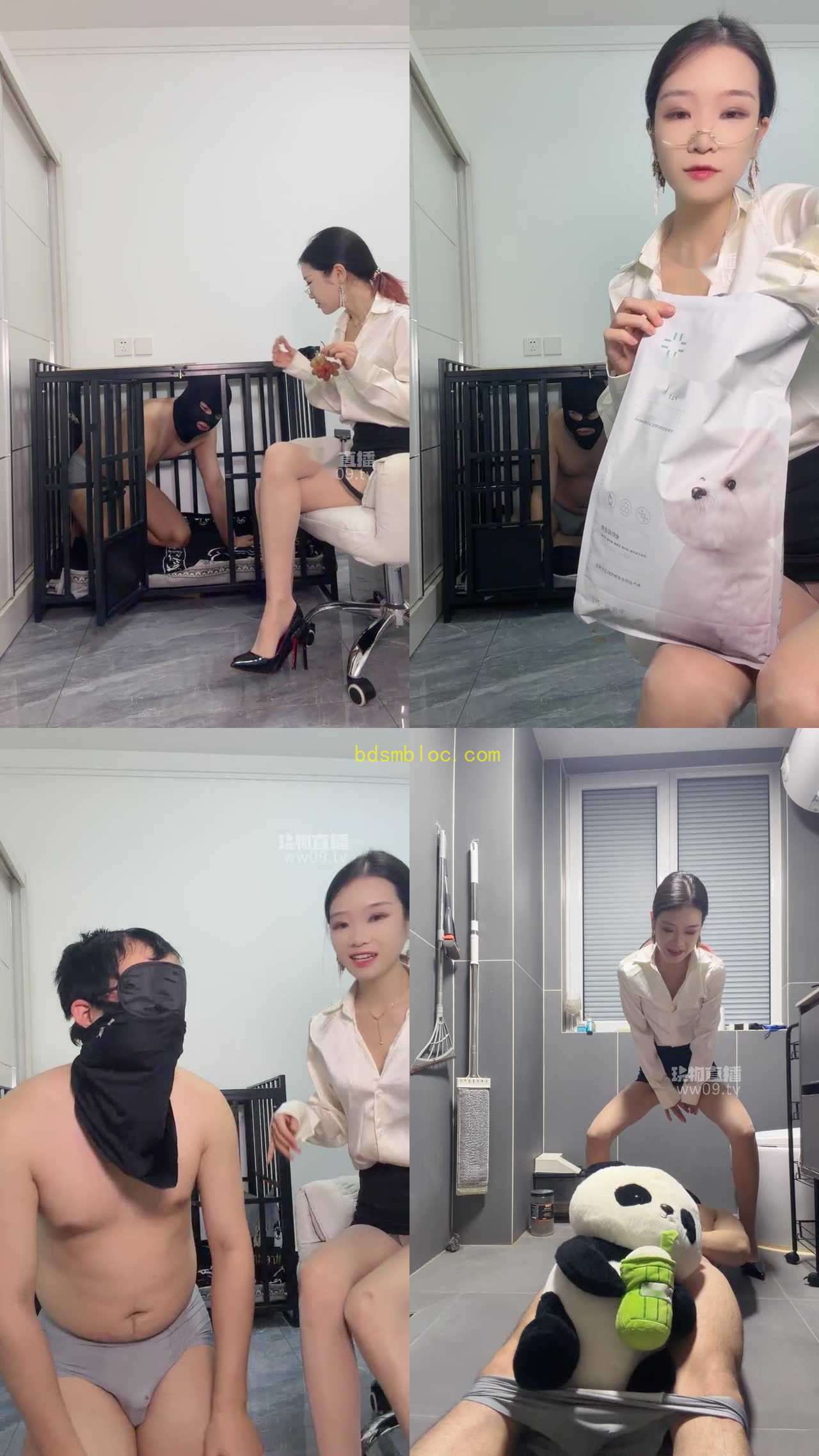 【阿楠s】强制给圈养狗剃头
