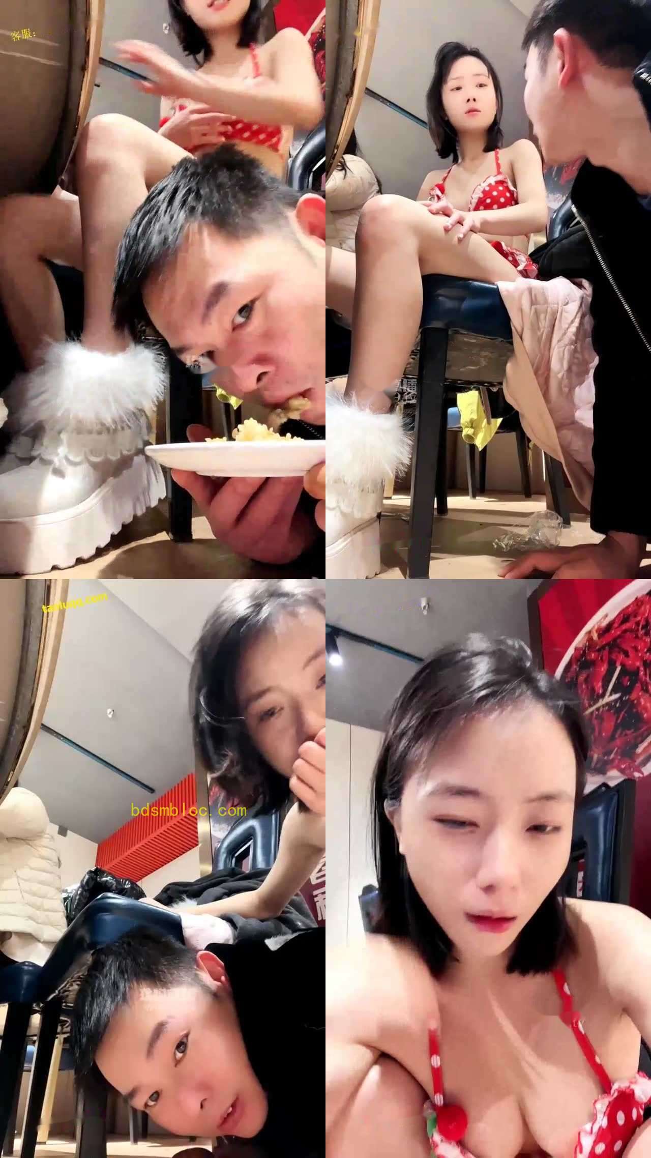 【玩物第一骚小骚】吃饭伺候妈妈