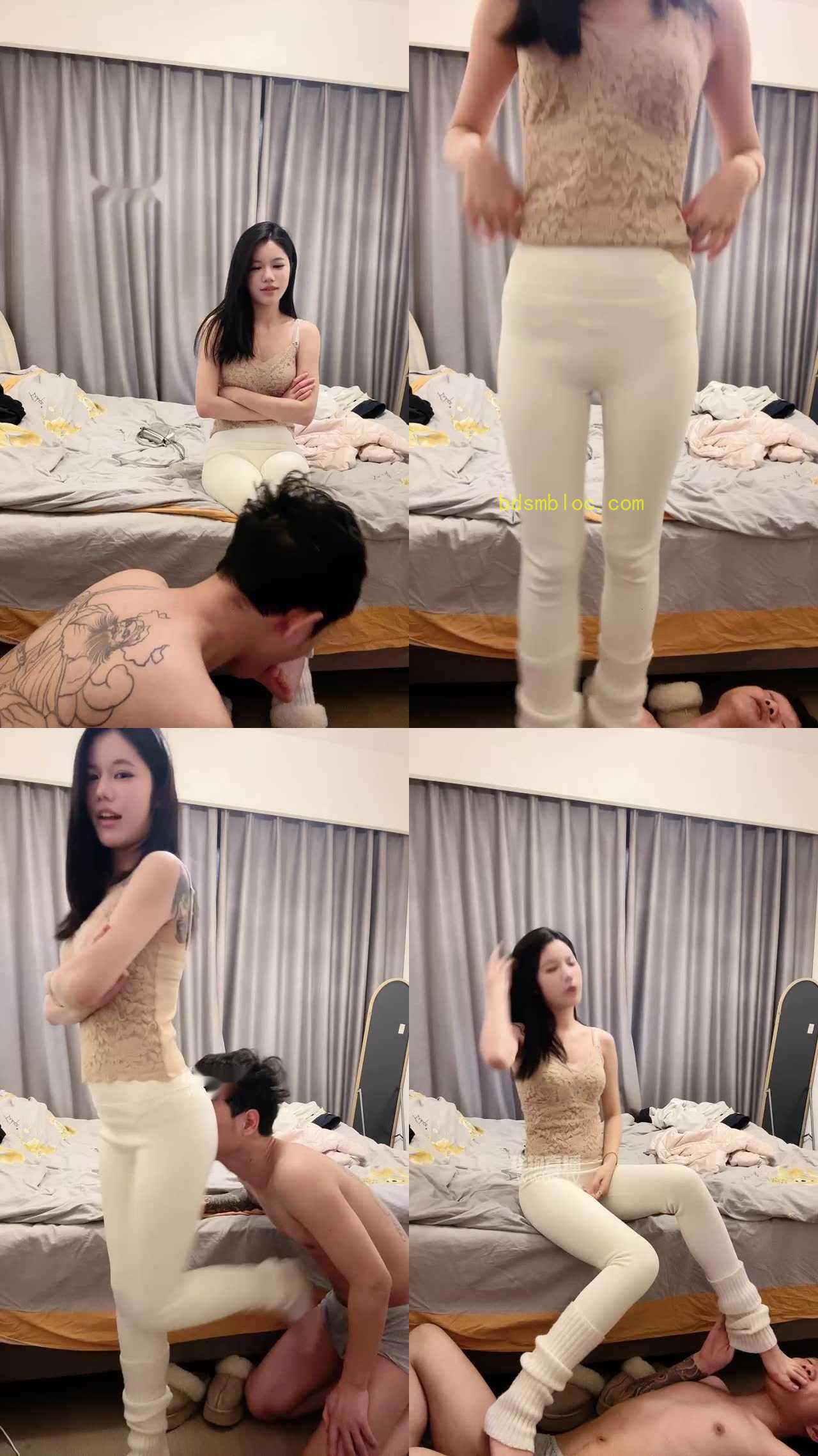 【杭州奈何s】瑜伽裤窒息踩踏Tj