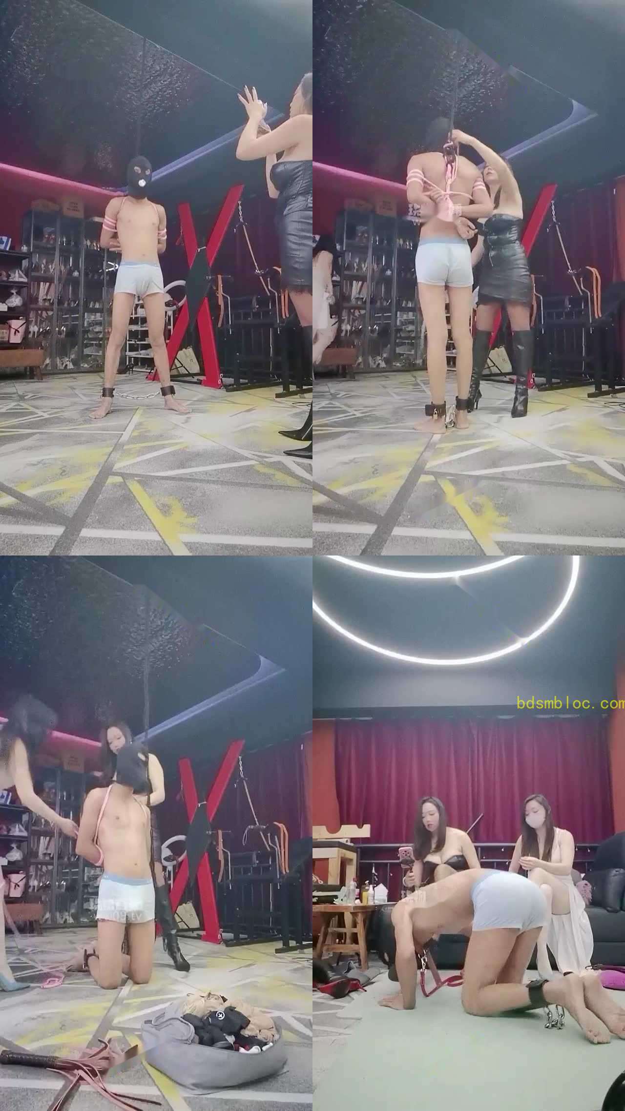 【成怡小姨】成都咩祖s，成怡小姨，捆绑吊起鞭打