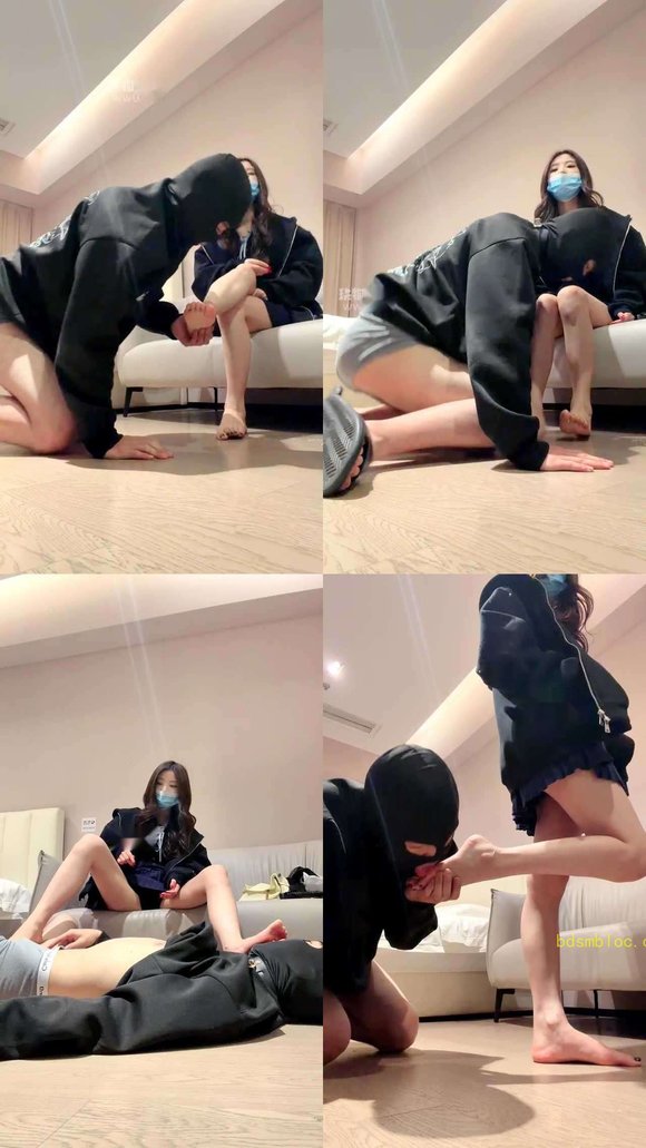 【妍妍s杭州】舔脚专场阳痿傻逼狗来伺候