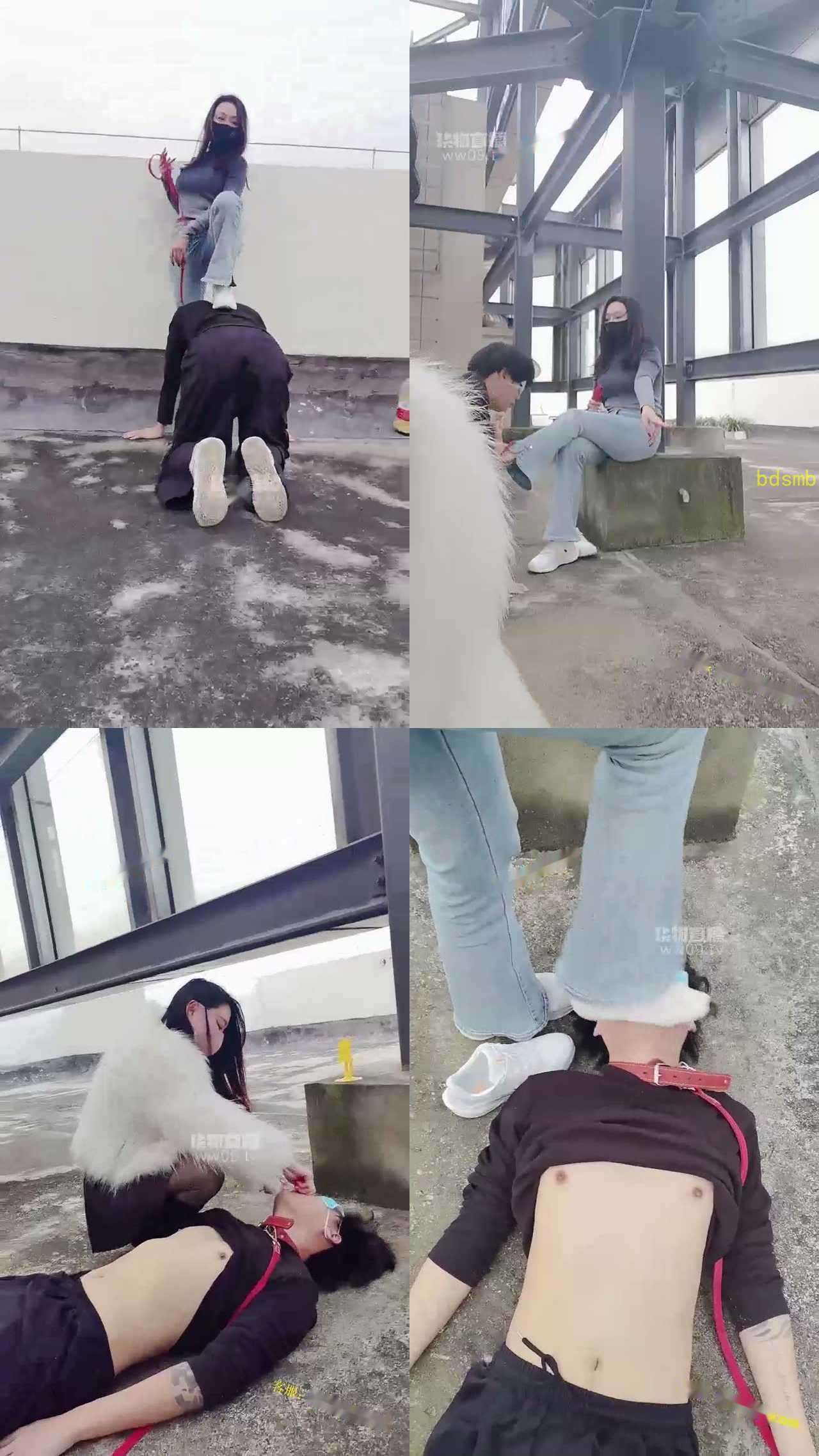 【成怡小姨】咩祖s，小姨，露天台玩小奶狗