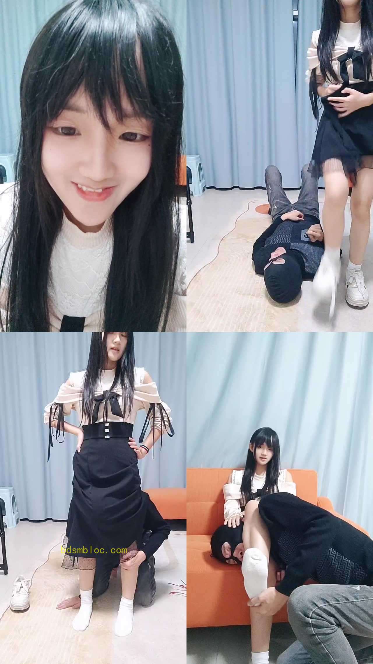【b小舞酱】贱狗马桶臀下羞辱窒息