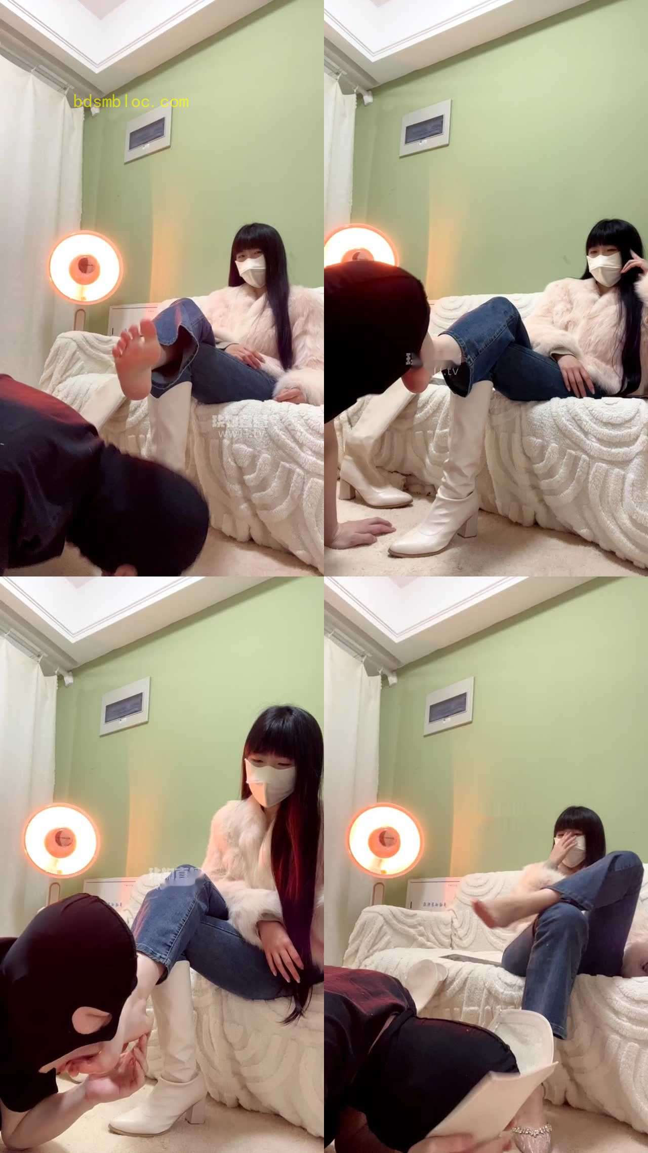 【苍蓝s南京】舔脏鞋底踢裆踩踏