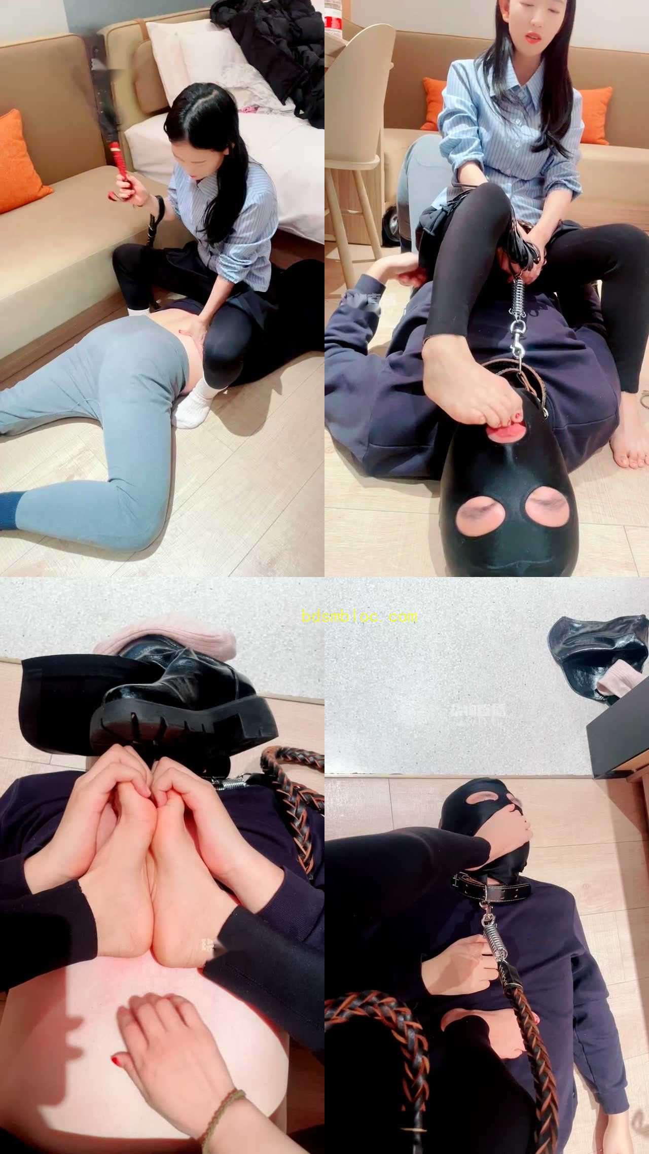 【狠心小妈情侣主S】工程师小贱狗求羞辱