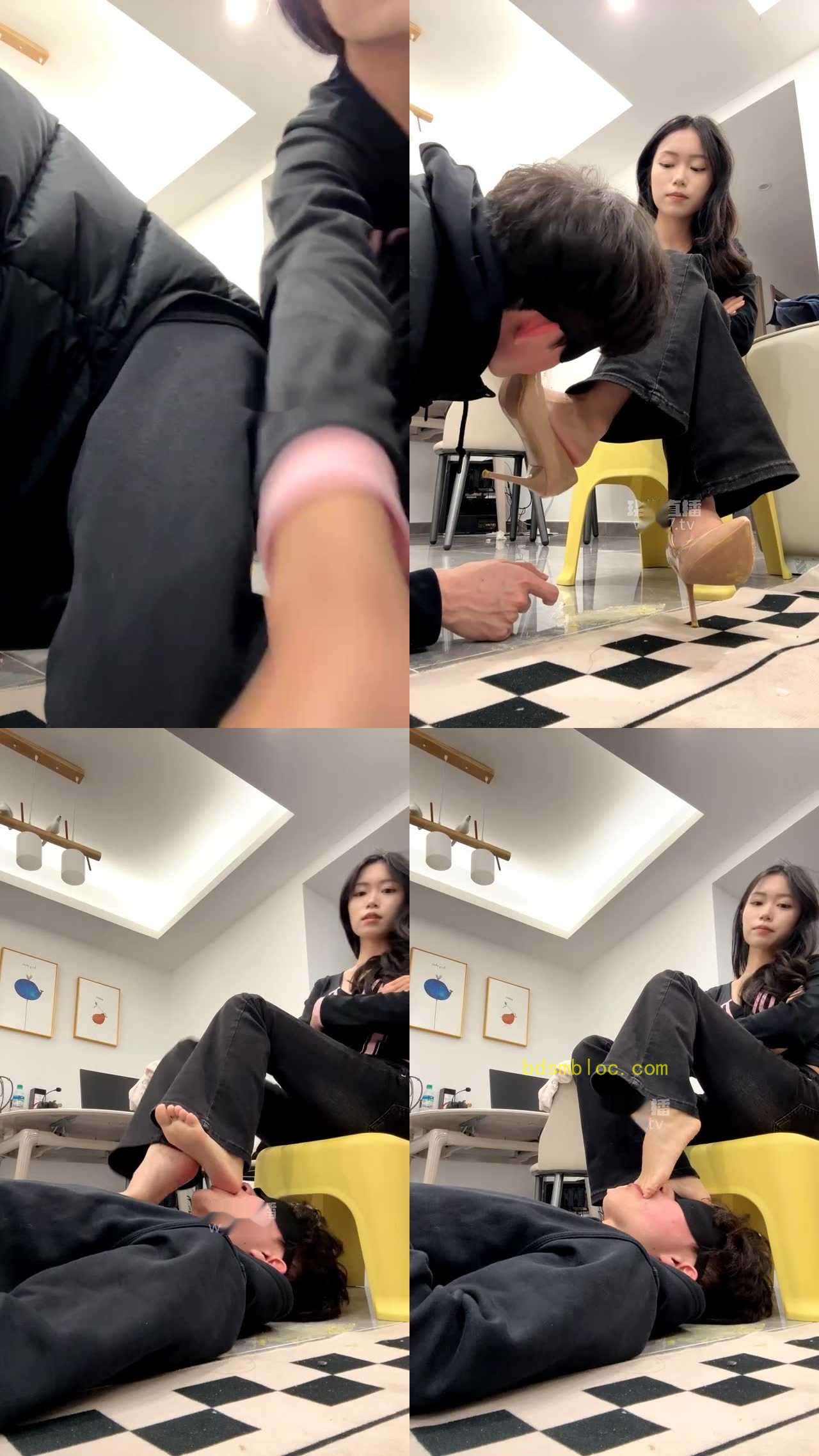【醒醒s】舔脚专场喂食