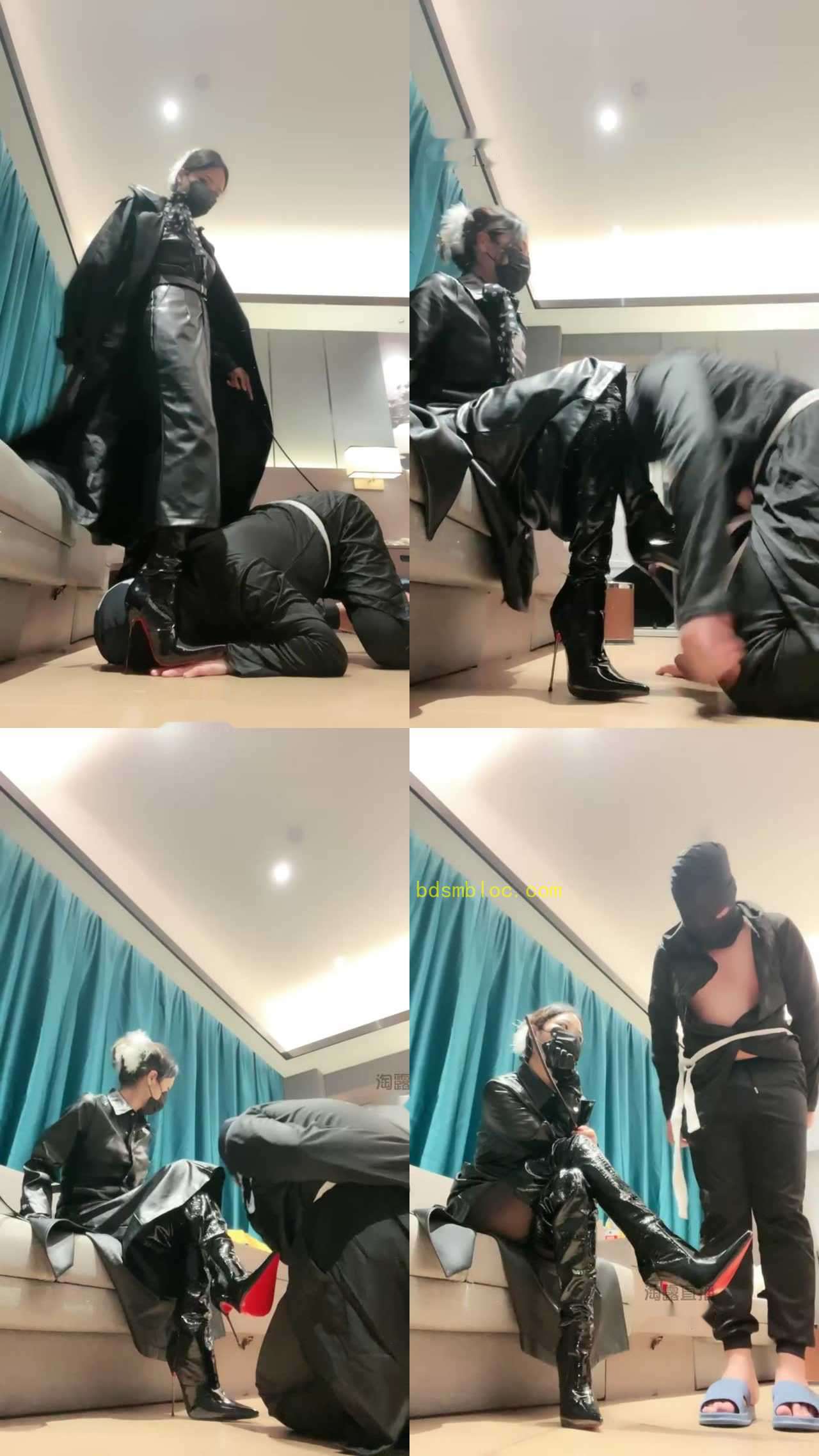 【变态苏老师】全皮暴力踹裆全身踩踏添靴