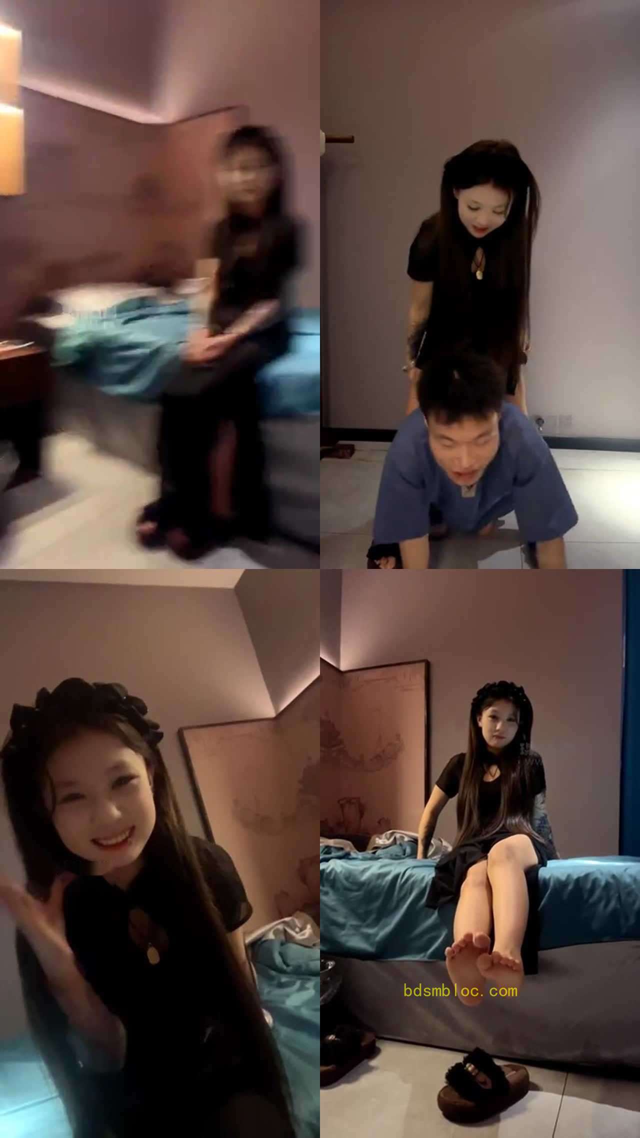 【开发精神小妹博主】足浴店开发花臂可爱技师 羞涩调教