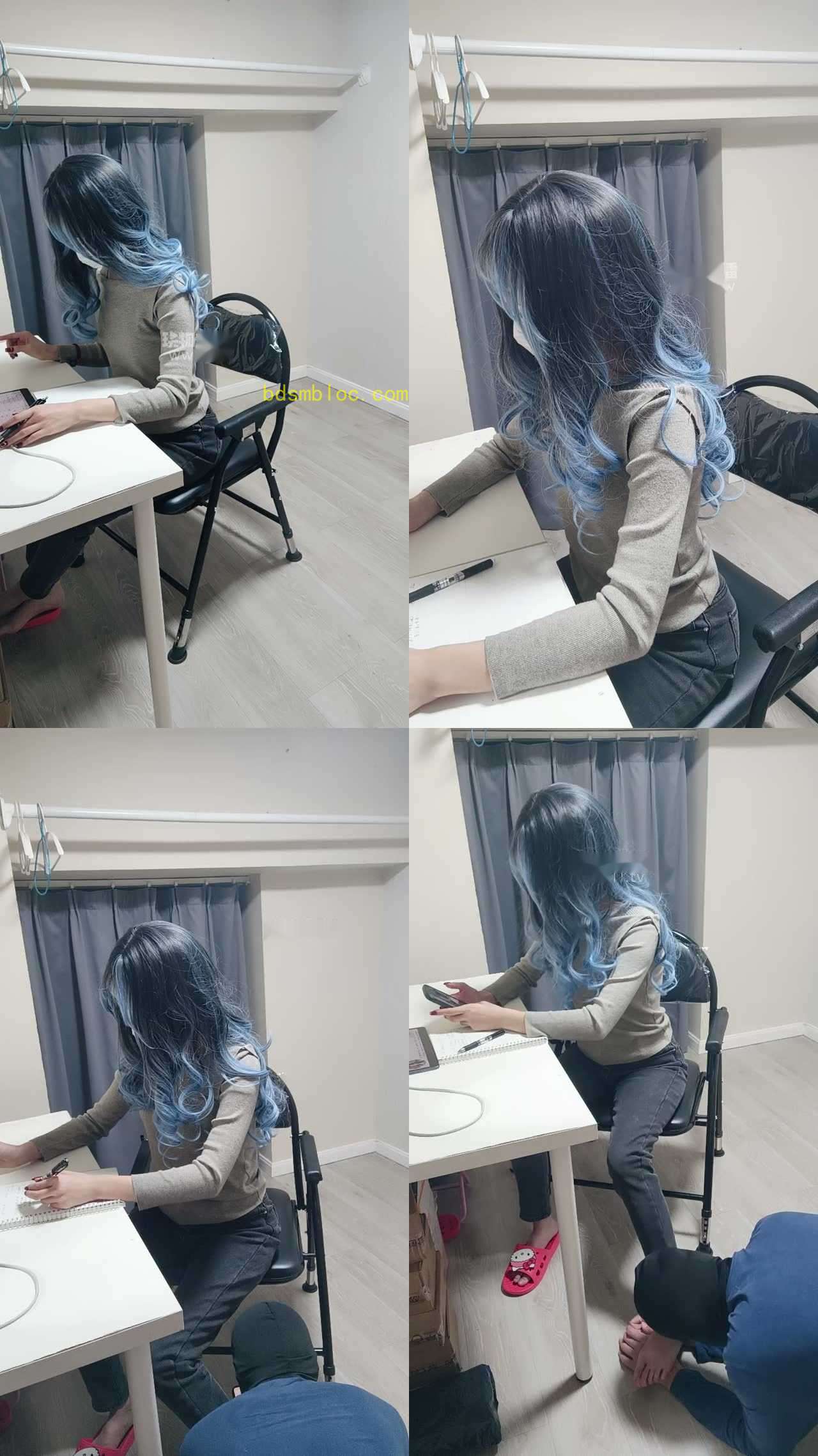 【自习室女孩S情侣】外表乖巧内心腹黑的小女孩