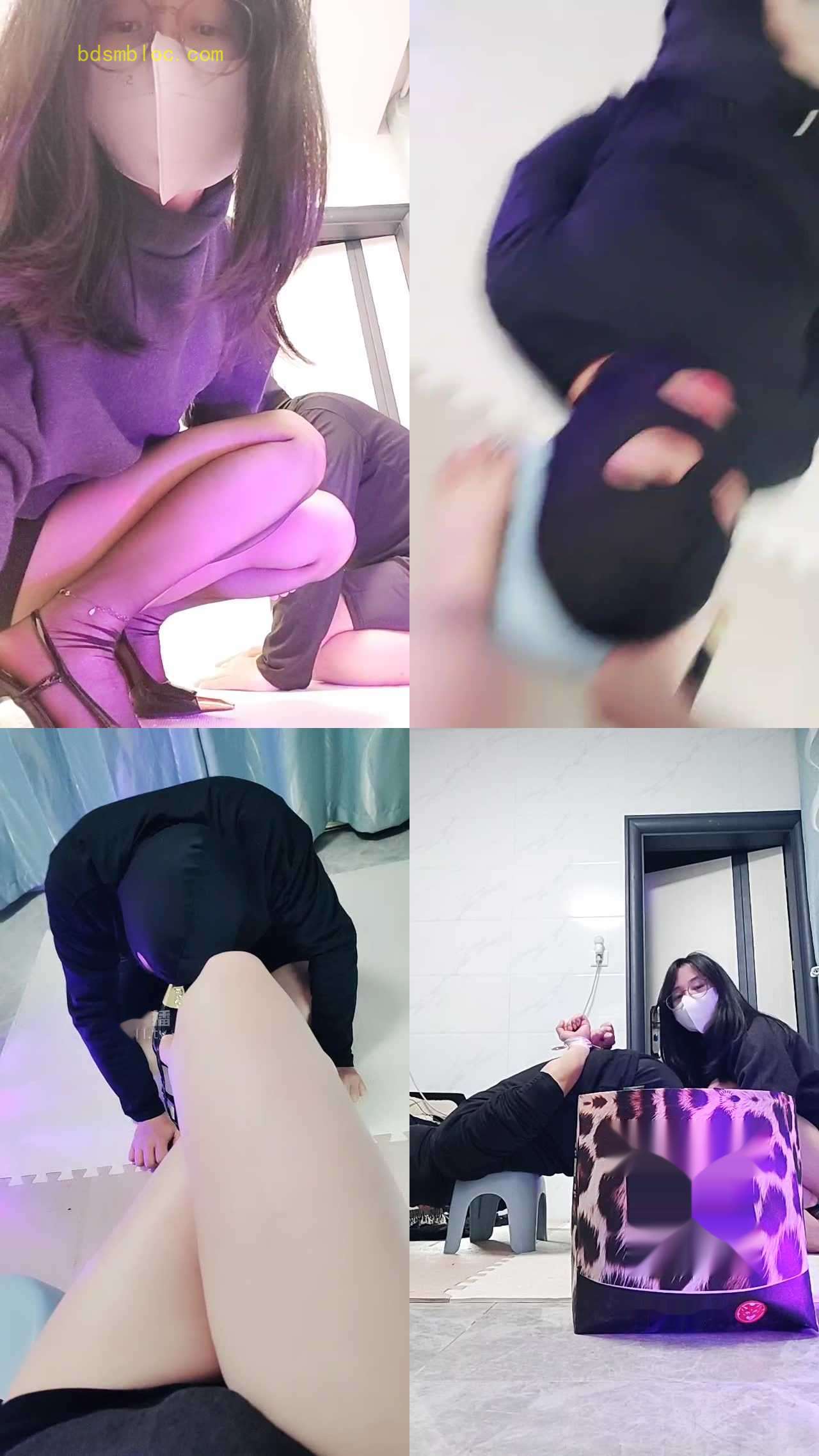 【灵竹s】开发恋足狗脚耳光吃脚皮恋足