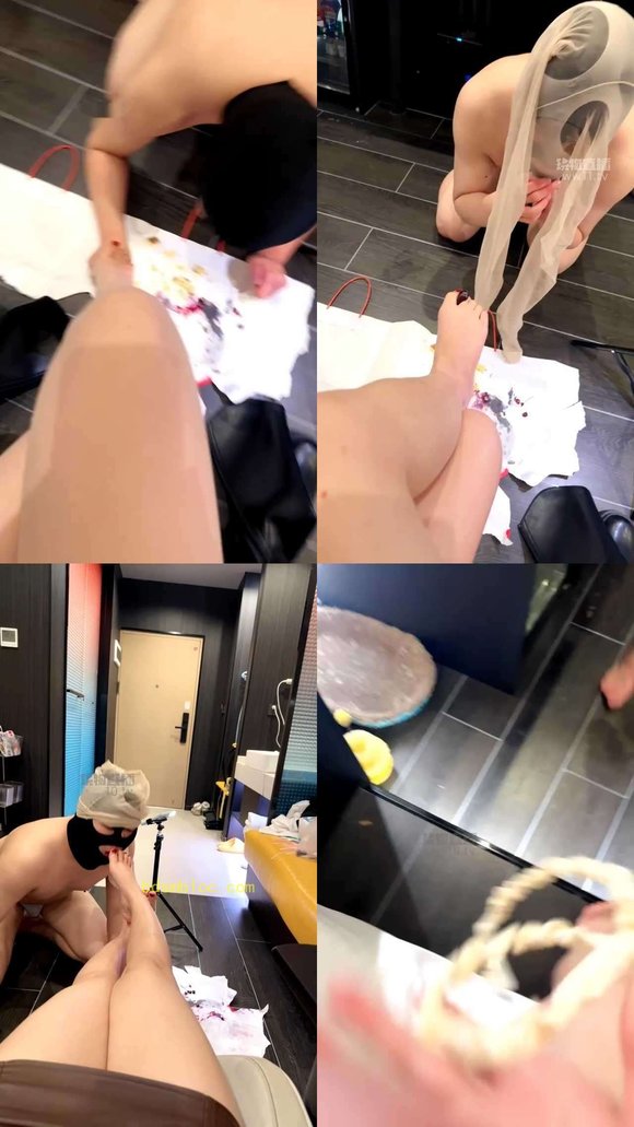 【松岛絵子】踩踏喂食奖励男大狗狗
