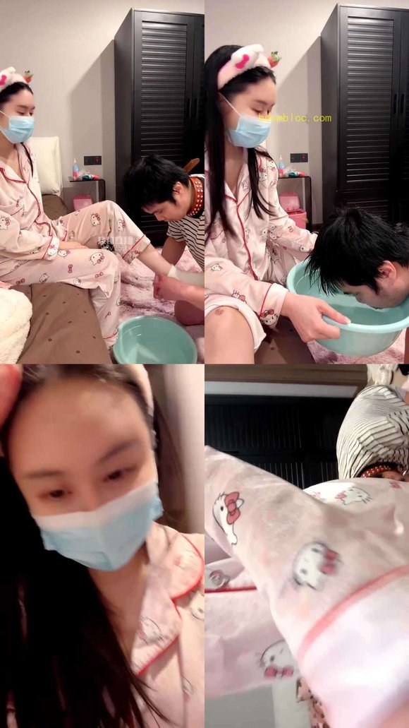 【崽妈妈】家奴伺候洗脸咯