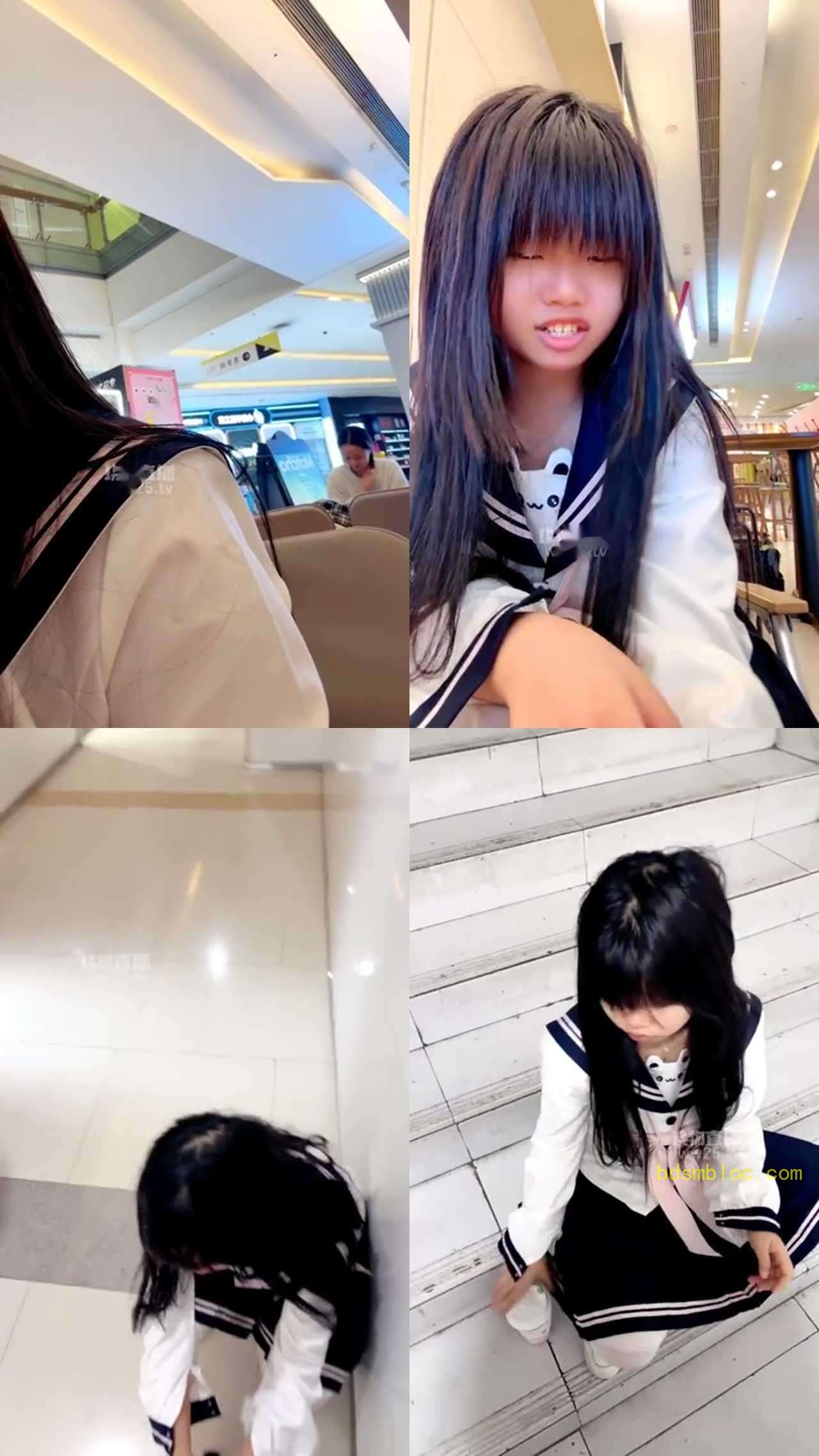 【玥樾】户外商场公开羞辱调教母狗女奴音音
