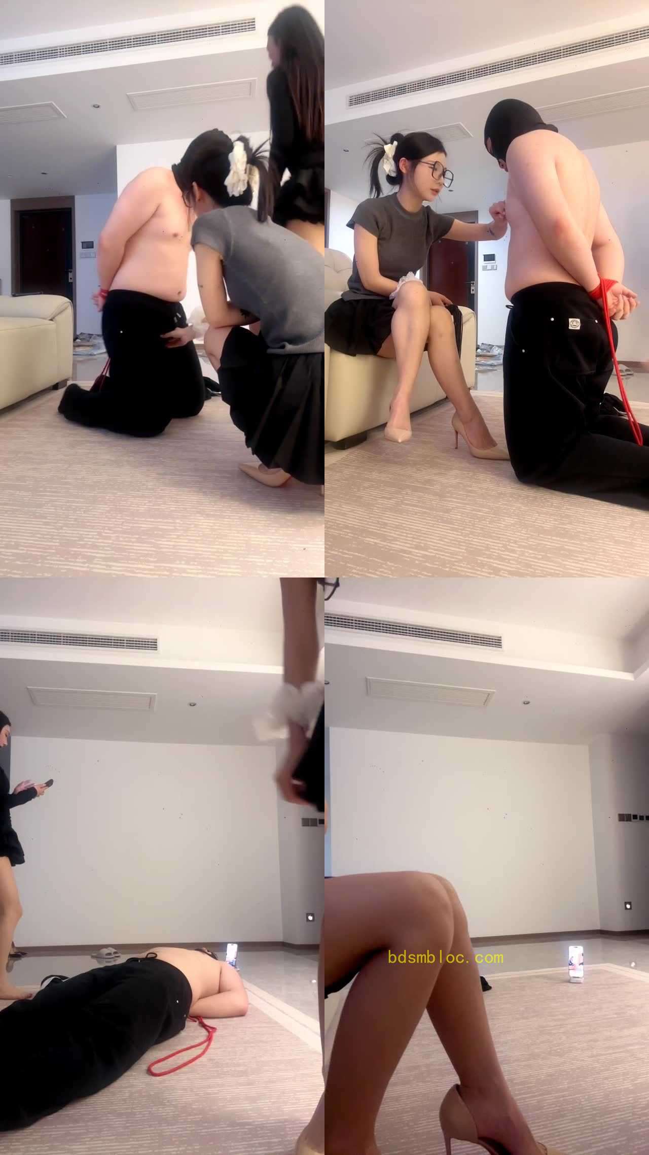 【不搭】调教面试直播m