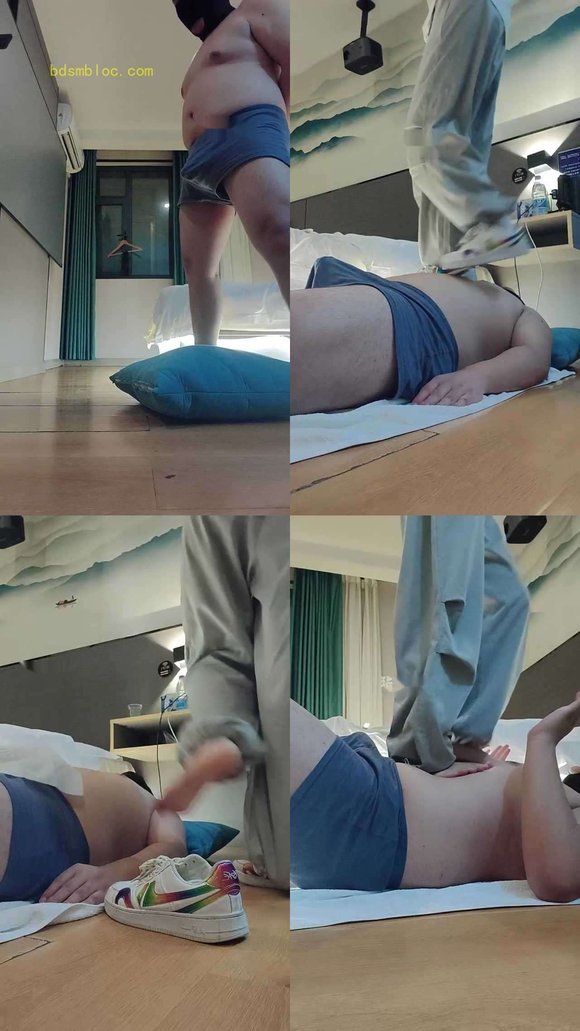 【蓝月大人】踢裆踩踏爱好挑战者