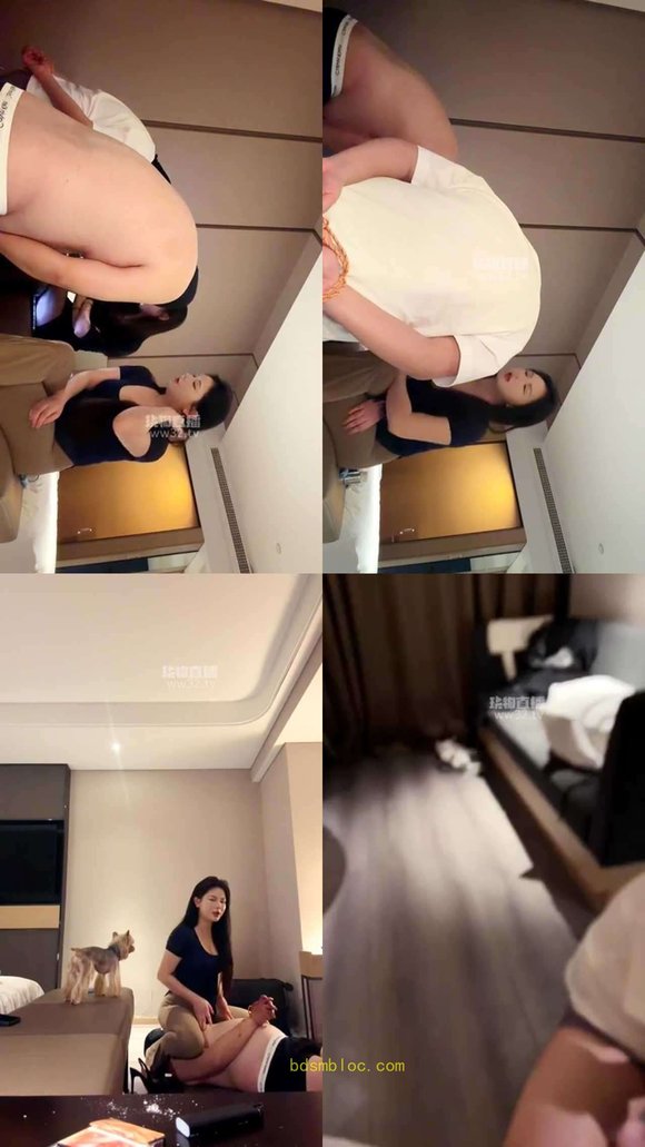 【瑞儿】三主训斥调教偷丝袜双奴