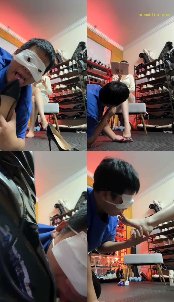【倪梵】物化人体擦鞋器