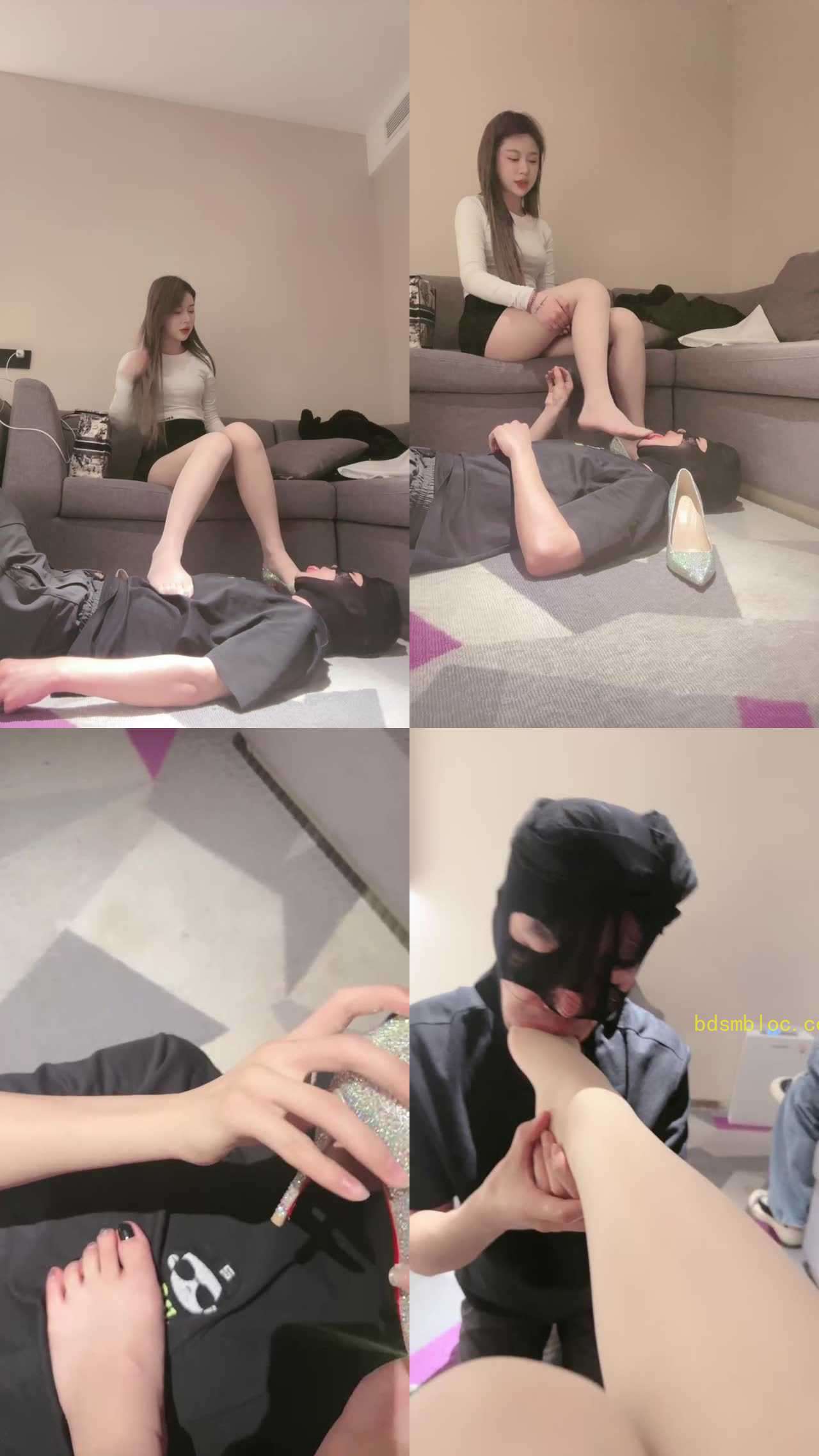 【伊楠】超美长腿车模高跟肉丝诱惑调