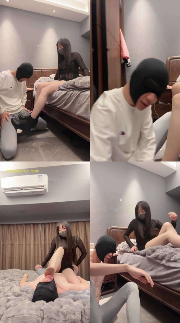 【狗哥】中指鄙视/臭鞋肉丝气味辱